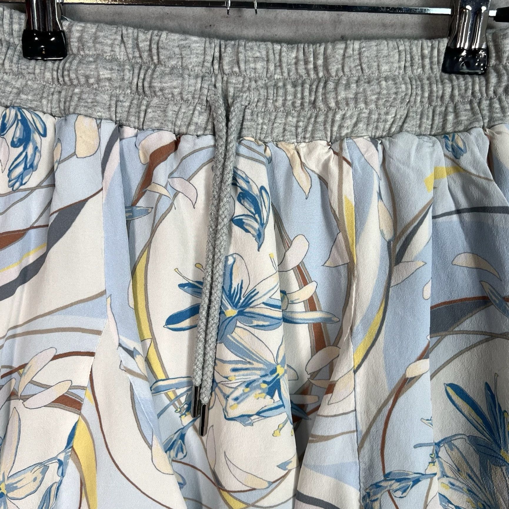 Reiss Reiss Womens Skirt Yasmine Swirl Print Flip Blue/Gray Fully Lined Size 0 Size 25" / US 0 / IT 36 - 4 Thumbnail