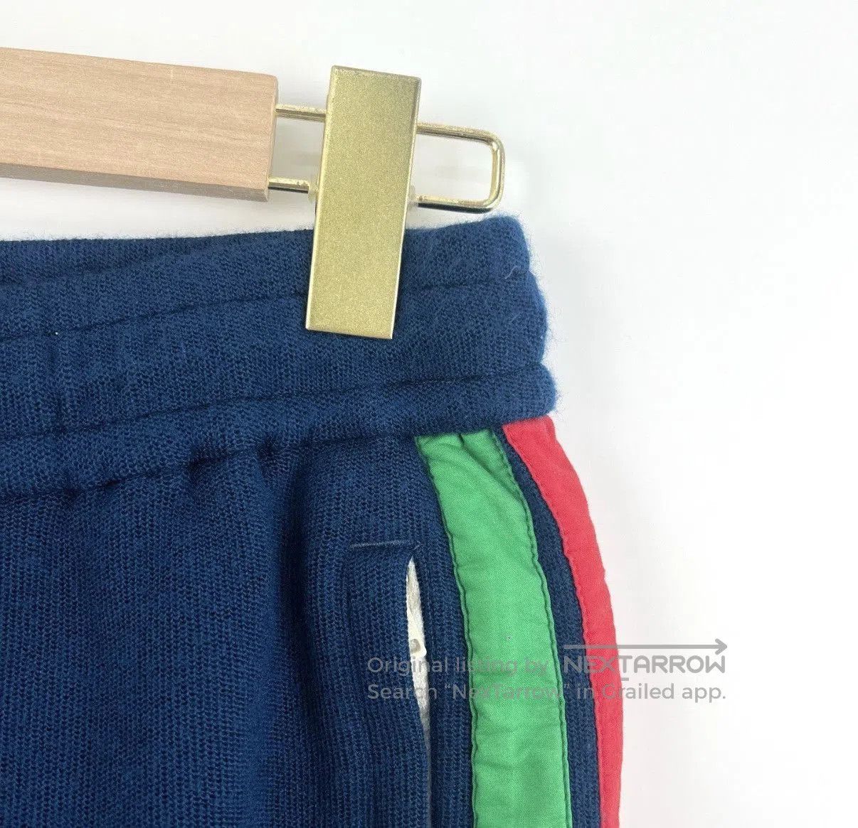 Gucci Blue Colorblock Striped Drawstring Shorts. Size US 30 / EU 46 - 5 Thumbnail