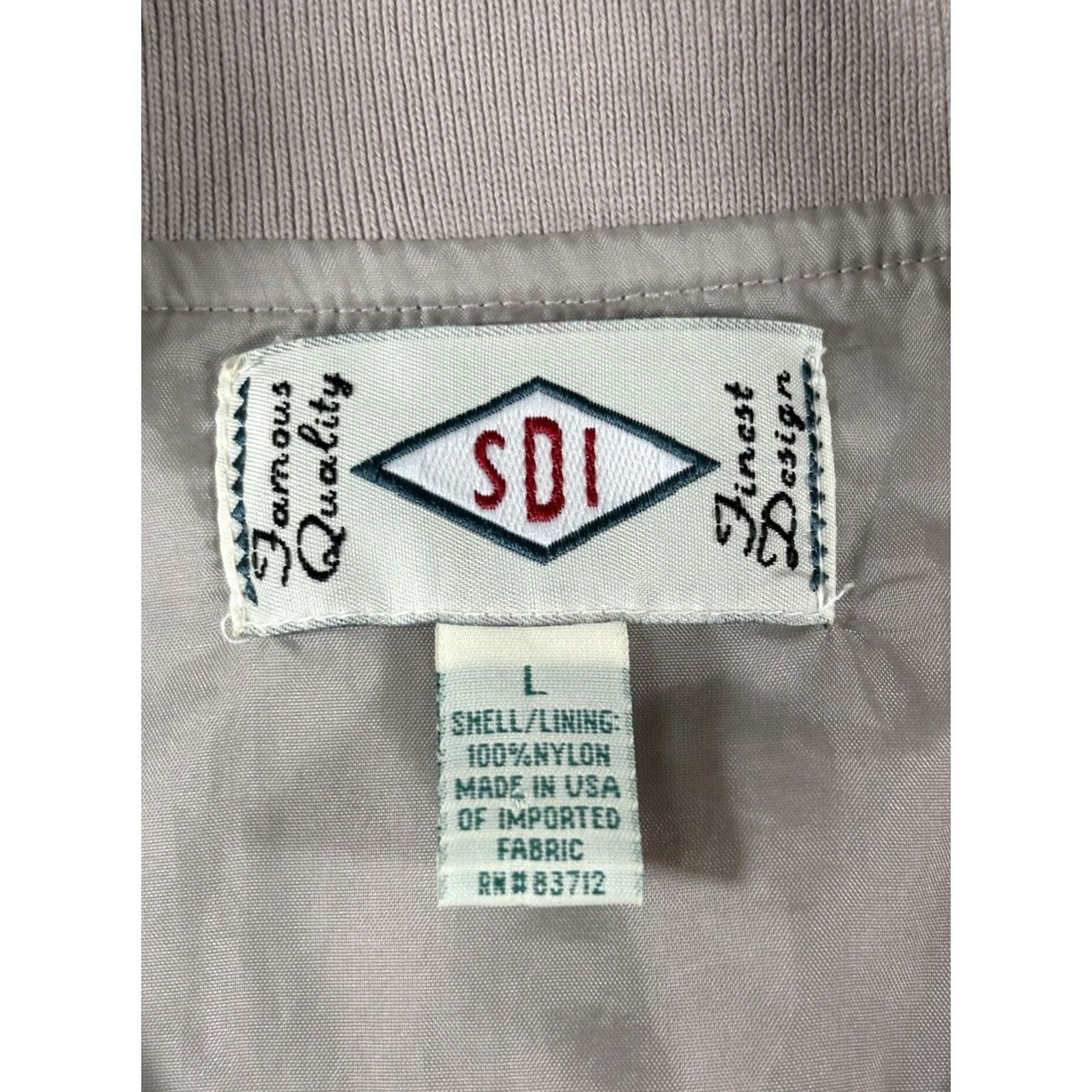 Vintage VINTAGE SDI Windbreaker Jacket Mens L Beige Golf 90s Outdoor Retro Sports Geneva National Golf Course Size US L / EU 52-54 / 3 - 7 Thumbnail