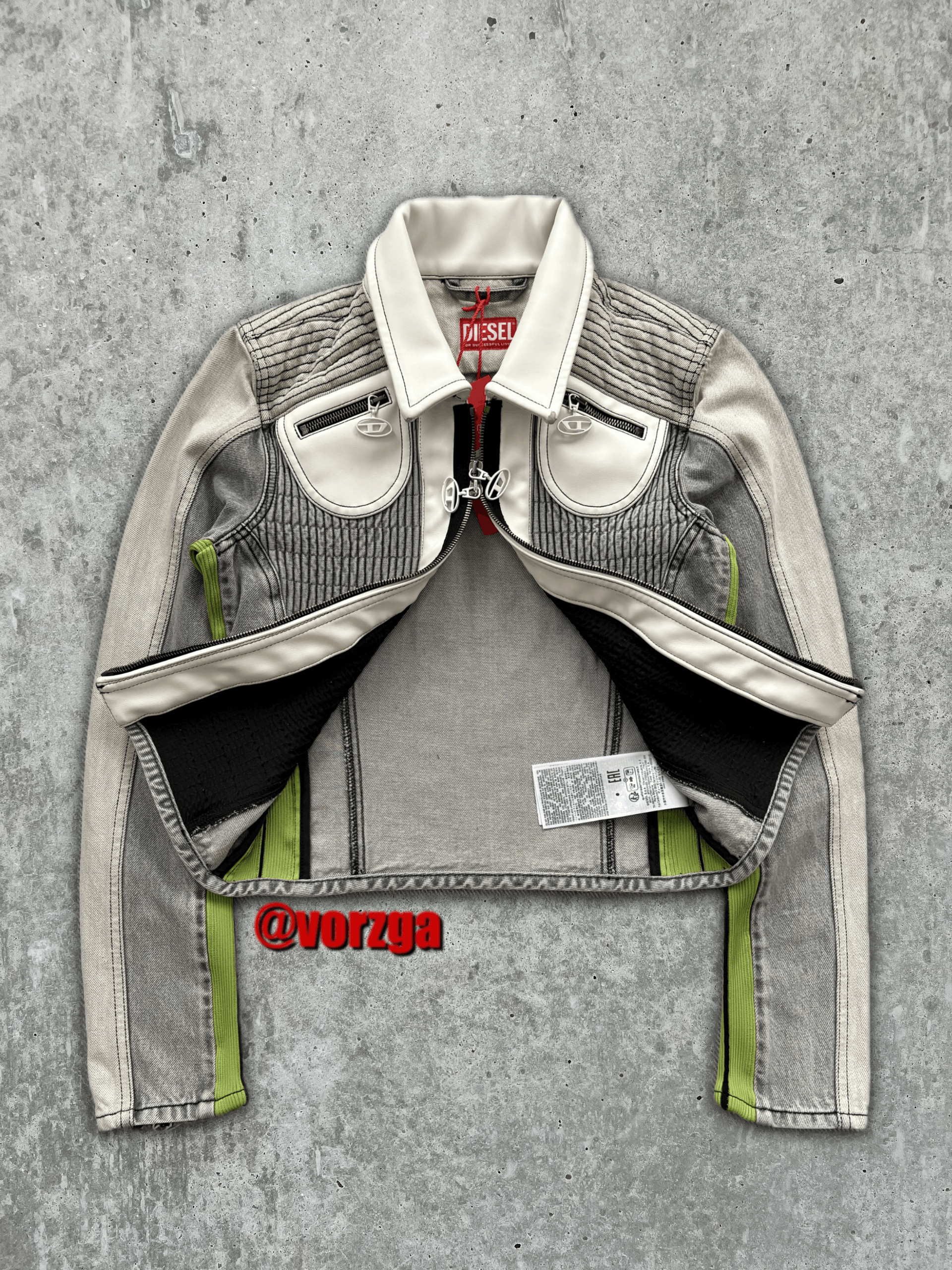 Diesel Diesel Runway PROTOTYPE FW2022 Jacket Size S Size S / US 4 / IT 40 - 4 Thumbnail