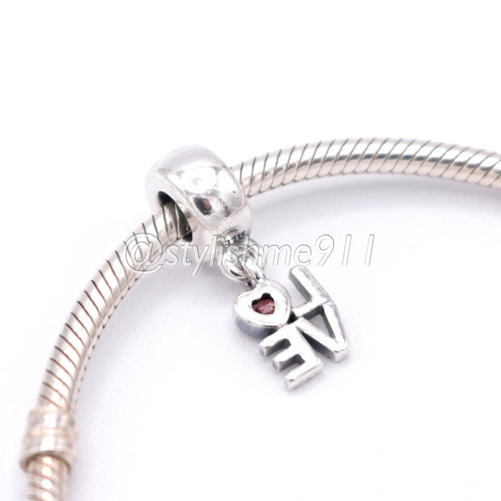 pandora Authentic PANDORA LOVE Dangle - 791253CZS Size ONE SIZE - 4 Thumbnail