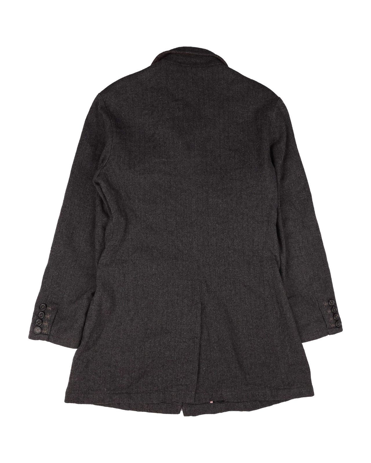 Tommy Hilfiger Tommy Hilfiger Denim Coat Wool Blend Jacket Grey Size L Size US L / EU 52-54 / 3 - 2 Thumbnail