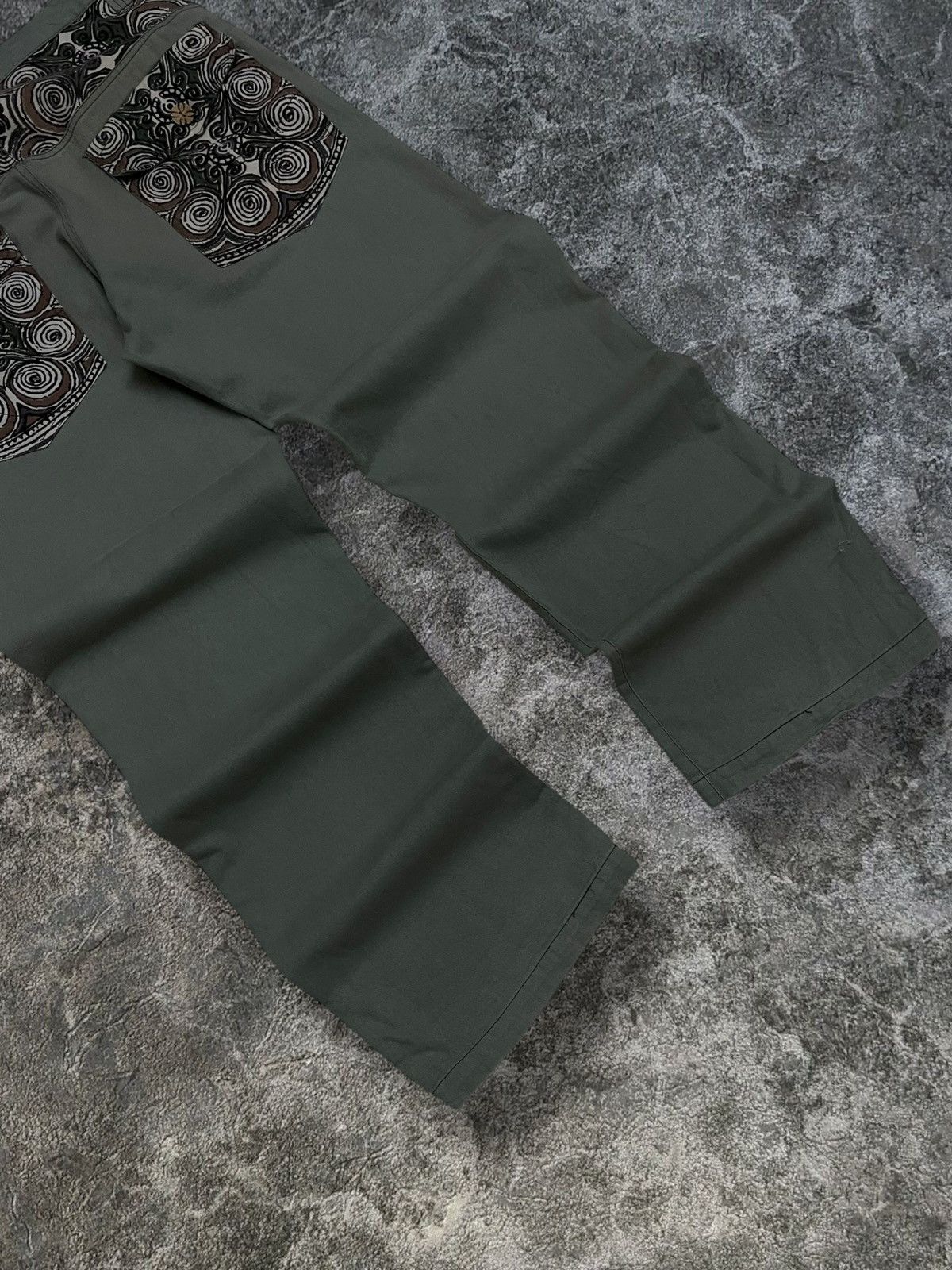 Japanese Brand 1990S Vintage Designer Camina Art Historical Kuno Pant Style Size US 32 / EU 48 - 9 Thumbnail