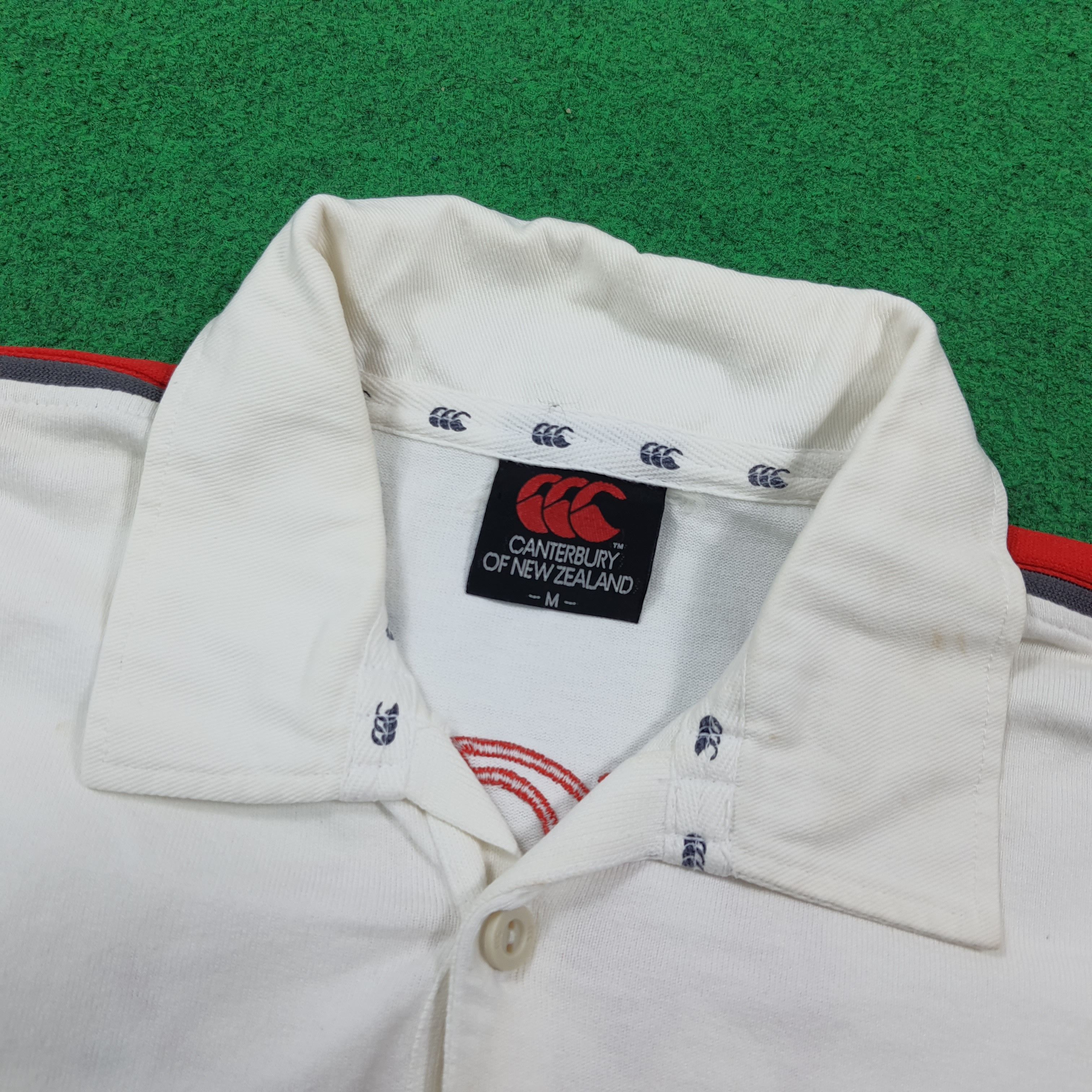 Canterbury of New Zealand Vintage Canterbury of New Zealand Rugby Polo Shirt E1N30 Size US M / EU 48-50 / 2 - 5 Thumbnail