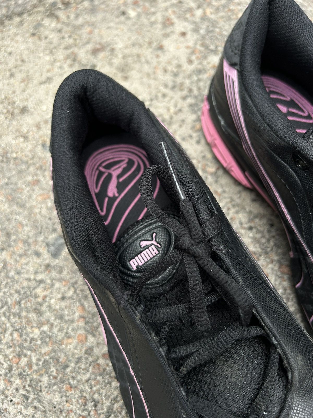 Puma × Vintage 2000s Puma Vintage Sneakers black pink Size US 6 / IT 36 - 8 Thumbnail