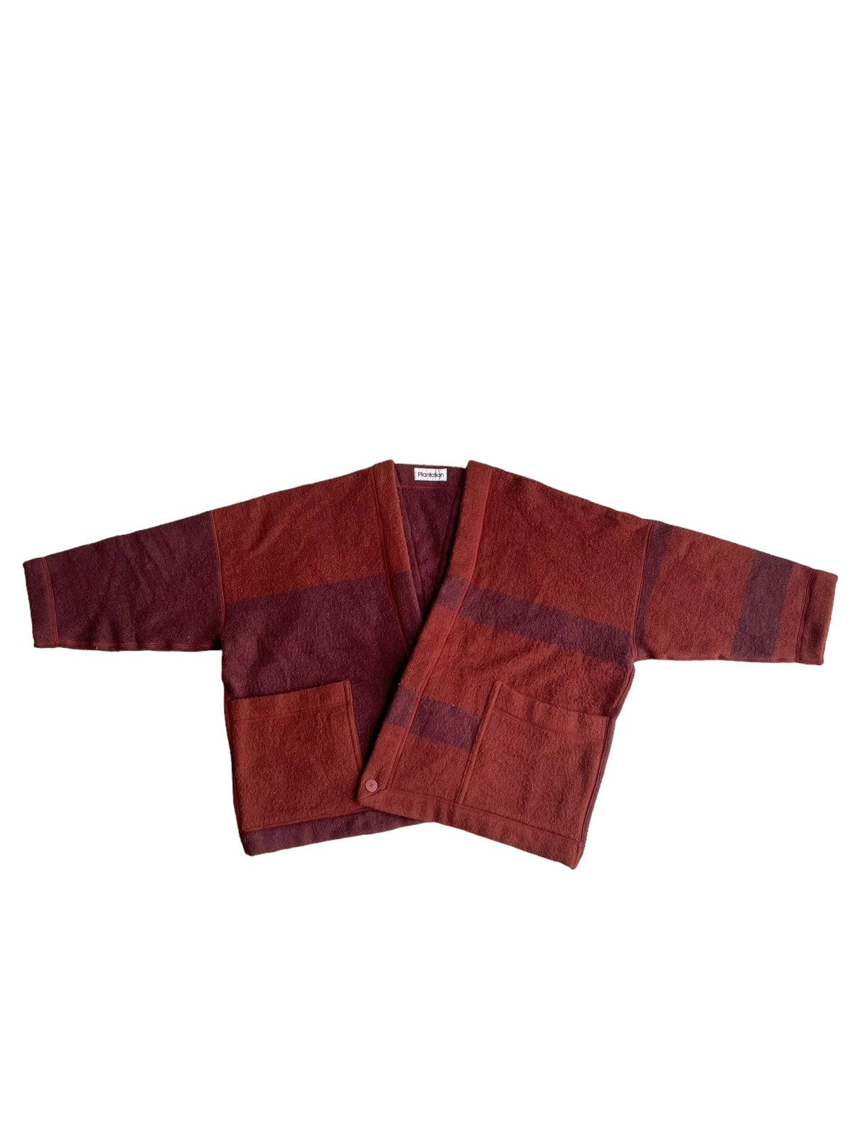 Issey Miyake Exotic Exprimental 80s Issey Miyake Thick Wool Sanjuro Coats Size US XL / EU 56 / 4 - 2 Thumbnail