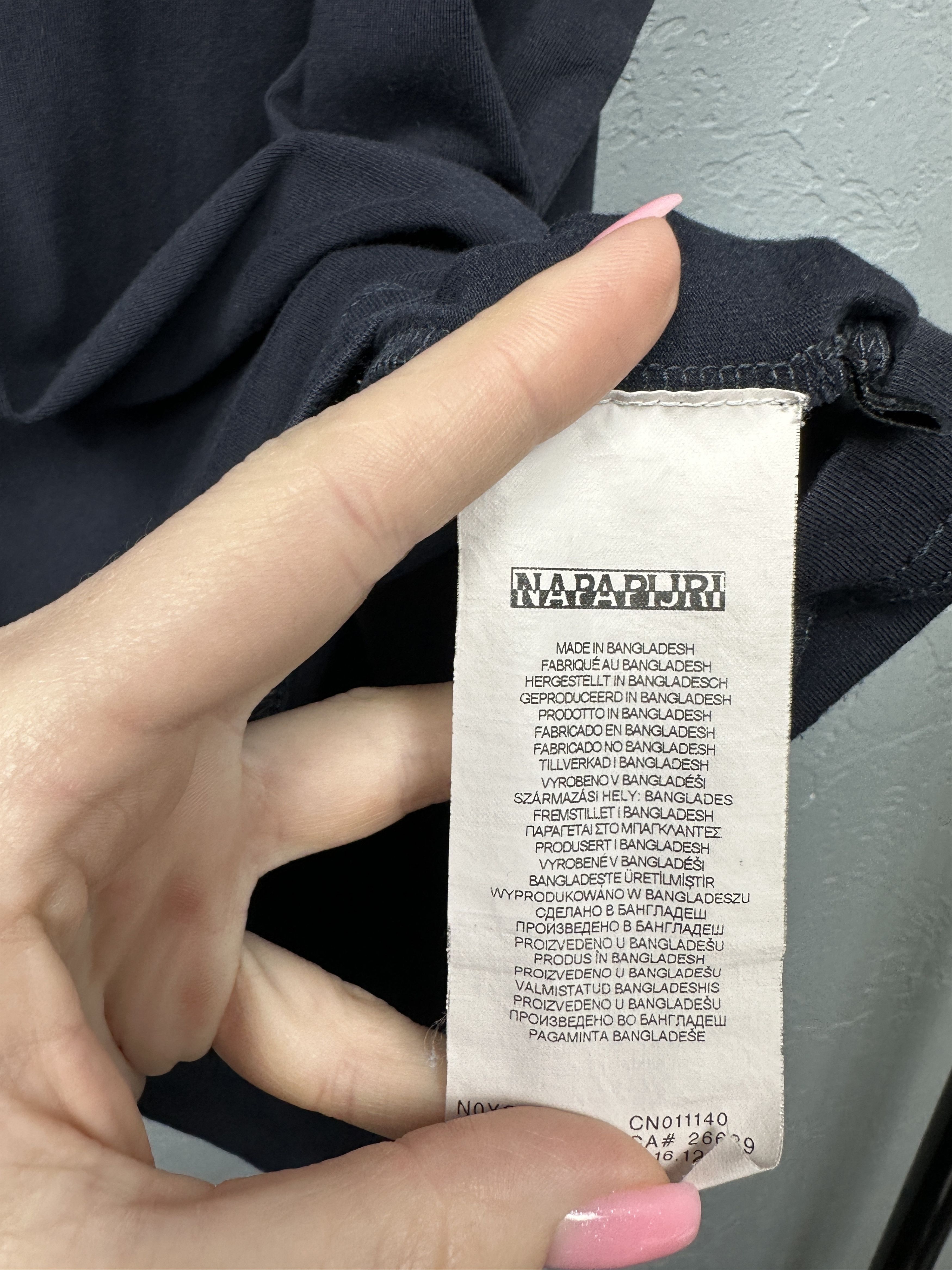 Napapijri Napapijri Mens Big Logo T-Shirt Size US XL / EU 56 / 4 - 6 Thumbnail