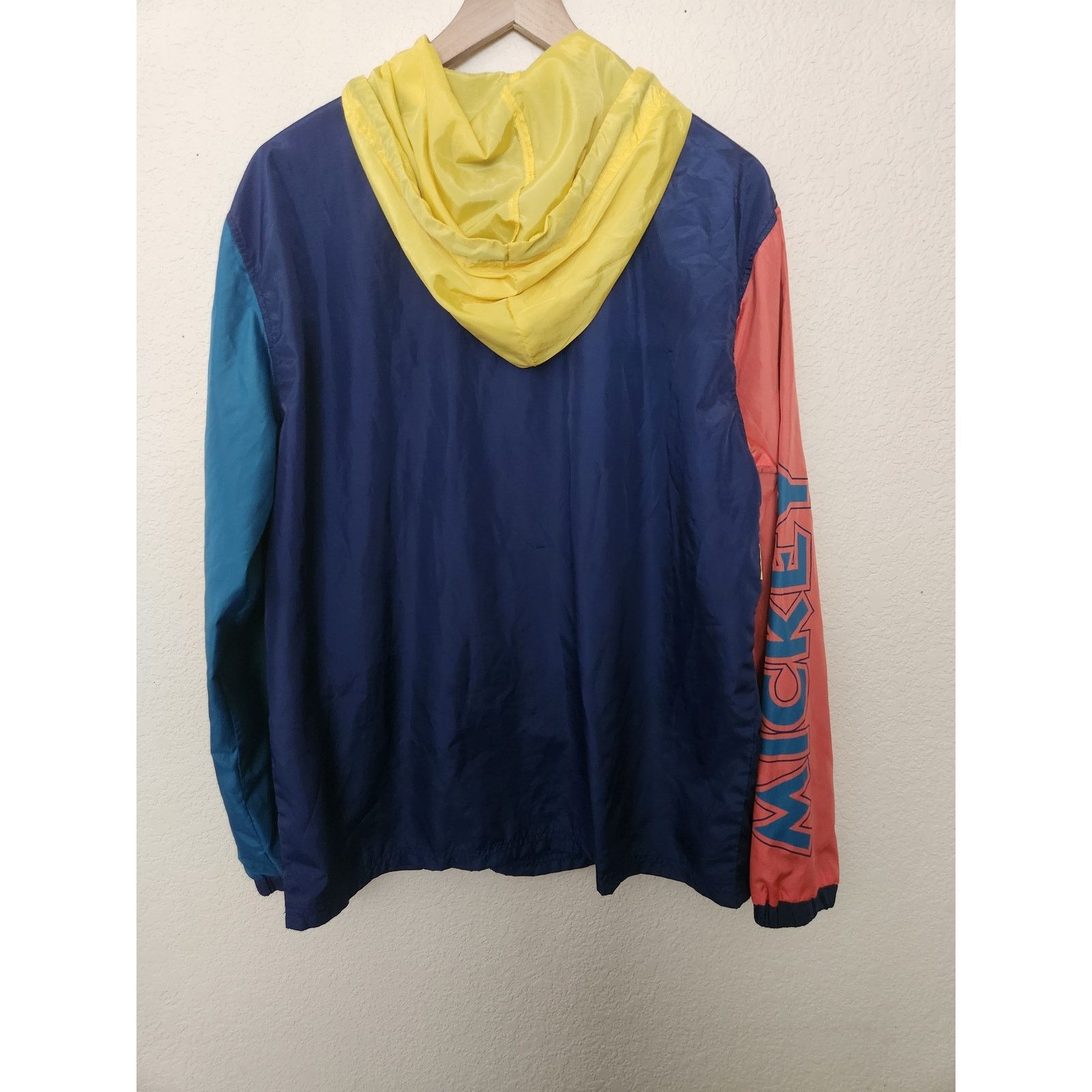 Disney Disney Mickey Multicolor Pullover Windbreaker-M Size US M / EU 48-50 / 2 - 2 Thumbnail