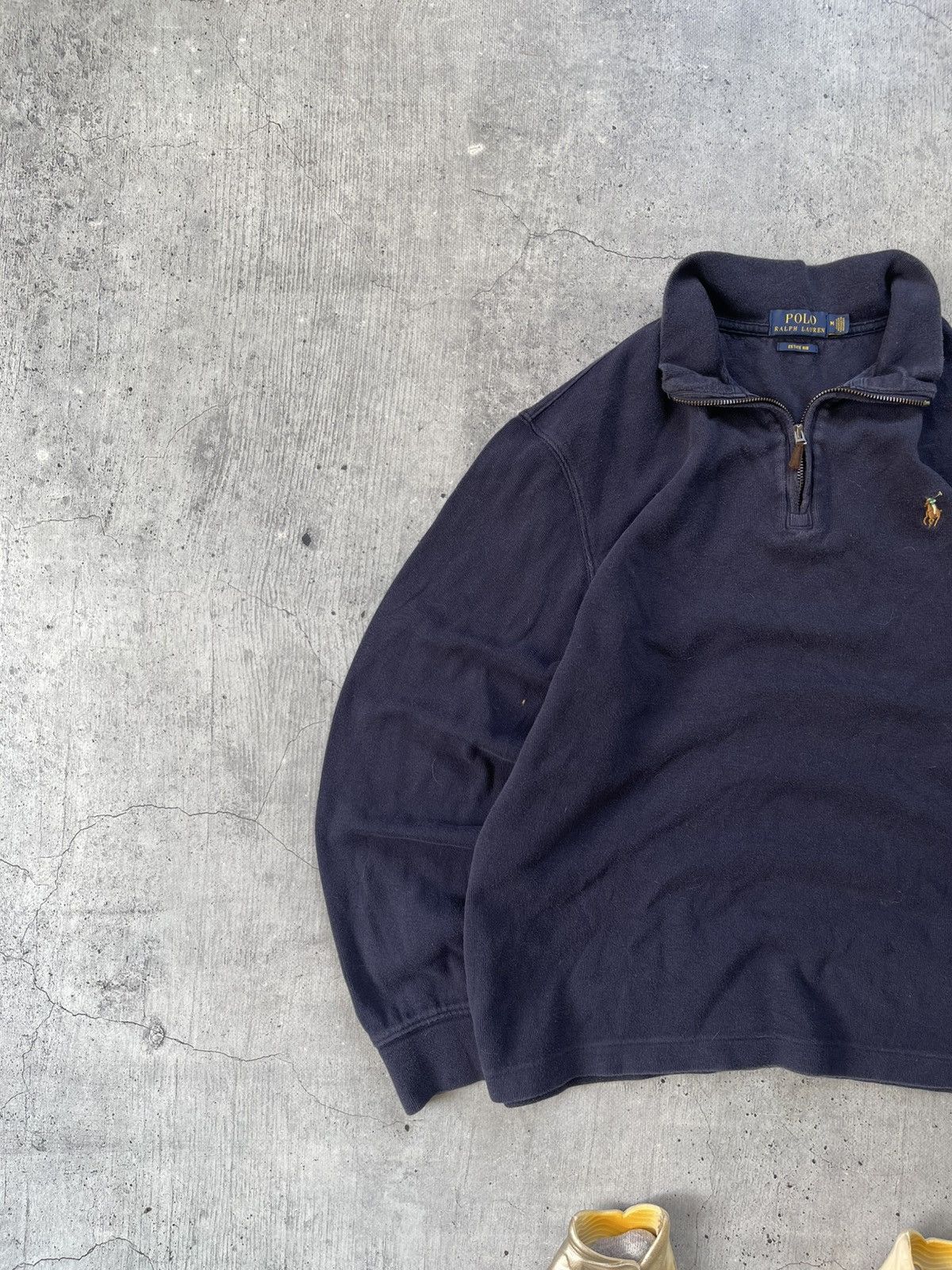 Polo Ralph Lauren Vintage Polo Ralph Lauren 1/3 zip up y2k sweatshirt Size US M / EU 48-50 / 2 - 2 Thumbnail