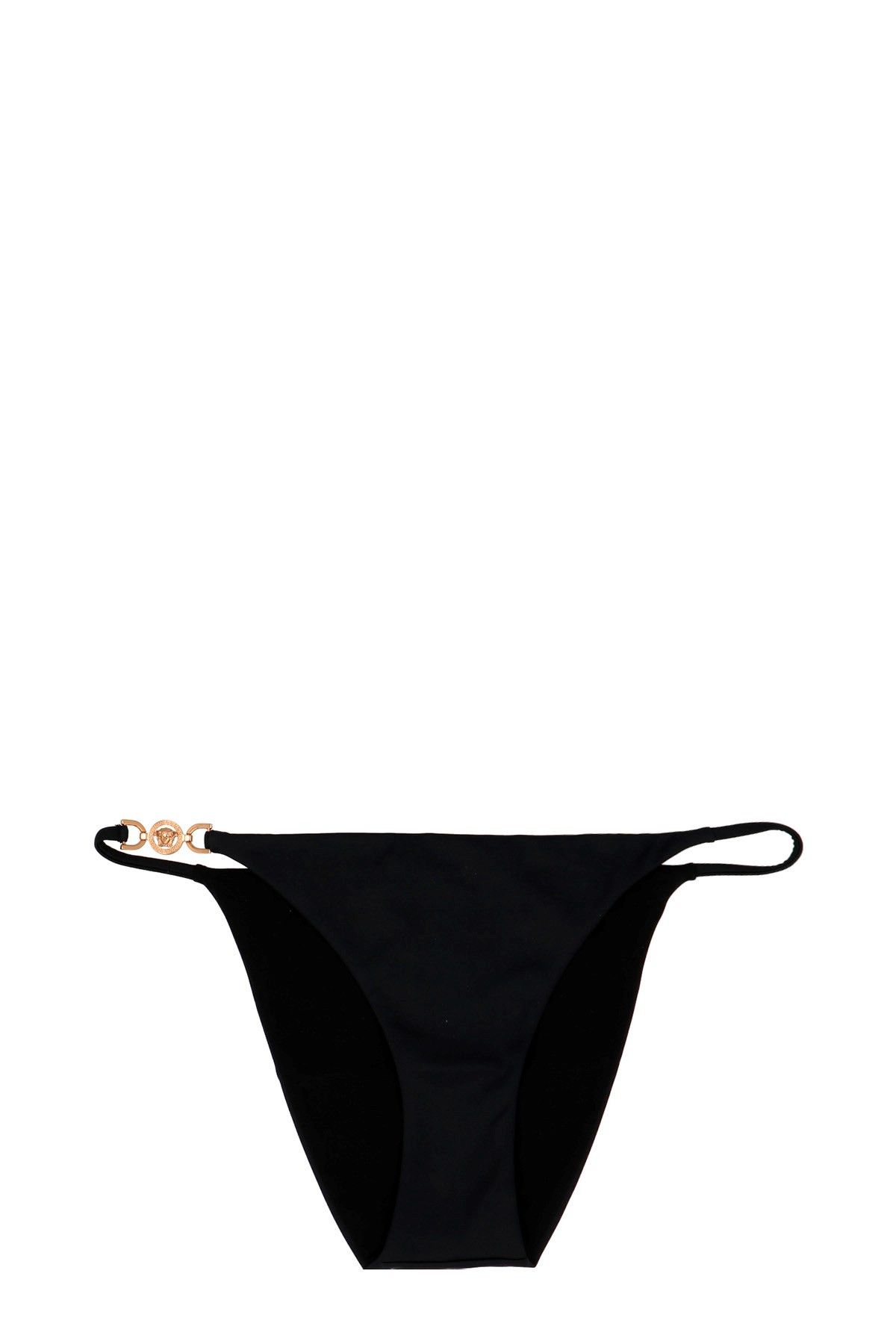 image of Versace 'medusa' Bikini Bottom in Black, Women's (Size Small)