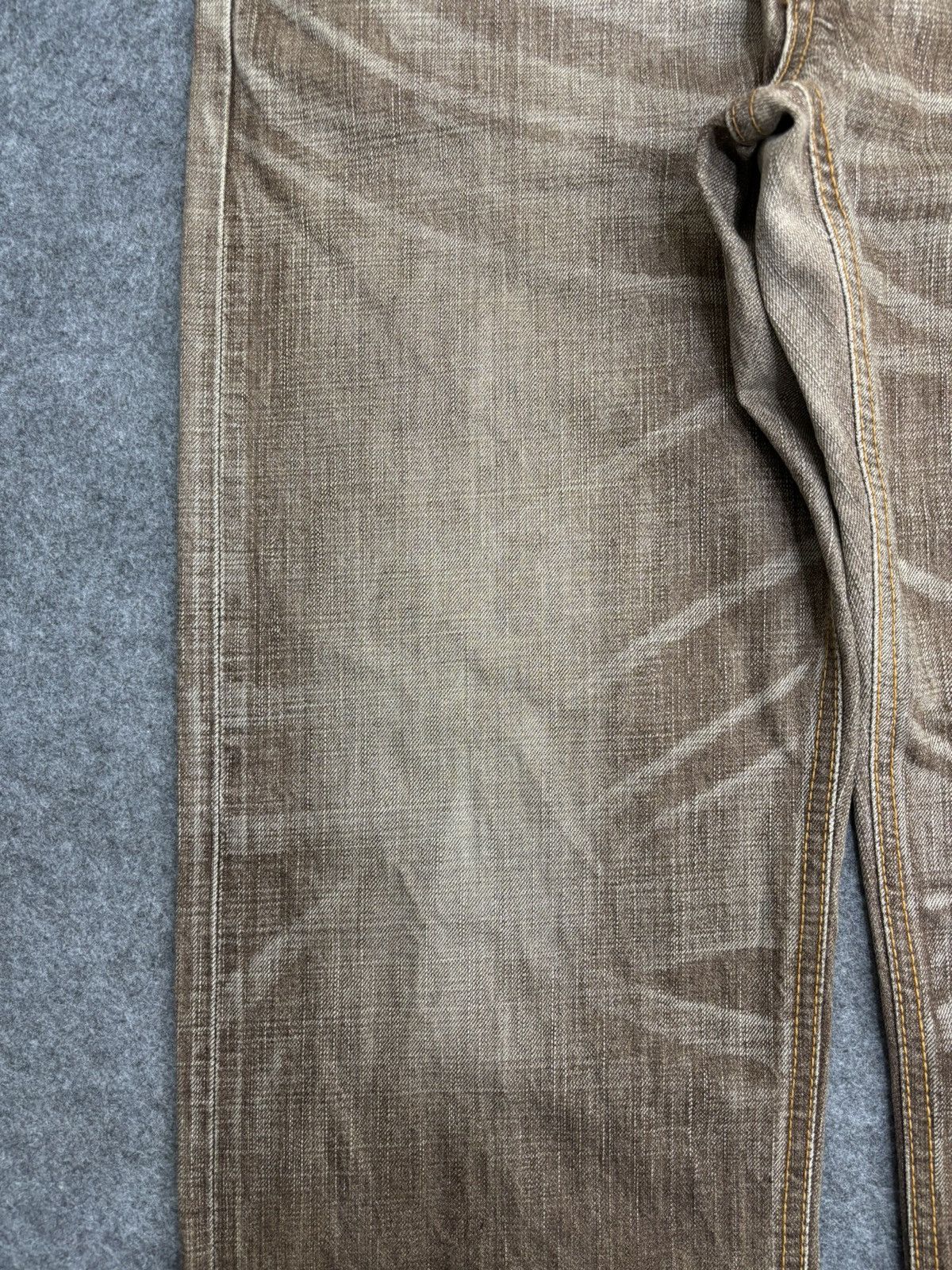 Edwin 💥Baggy💥Vintage Edwin Selvedge Sick Fades Denim F525 Size US 34 / EU 50 - 7 Thumbnail