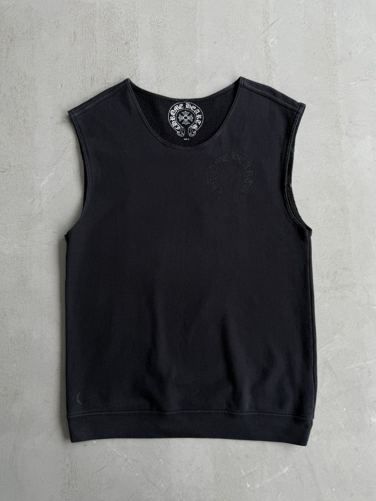 Chrome Hearts Rare 90s - Cracked Horseshoe Cotton Vest Size US M / EU 48-50 / 2 - 2 Thumbnail
