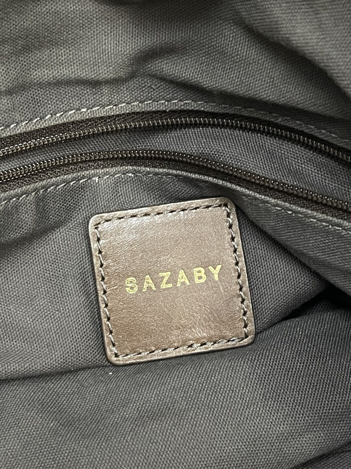 Leather Real Leather Patina Sazaby Japan Tote Shoulder Bag 9🟩 Size ONE SIZE - 21 Thumbnail