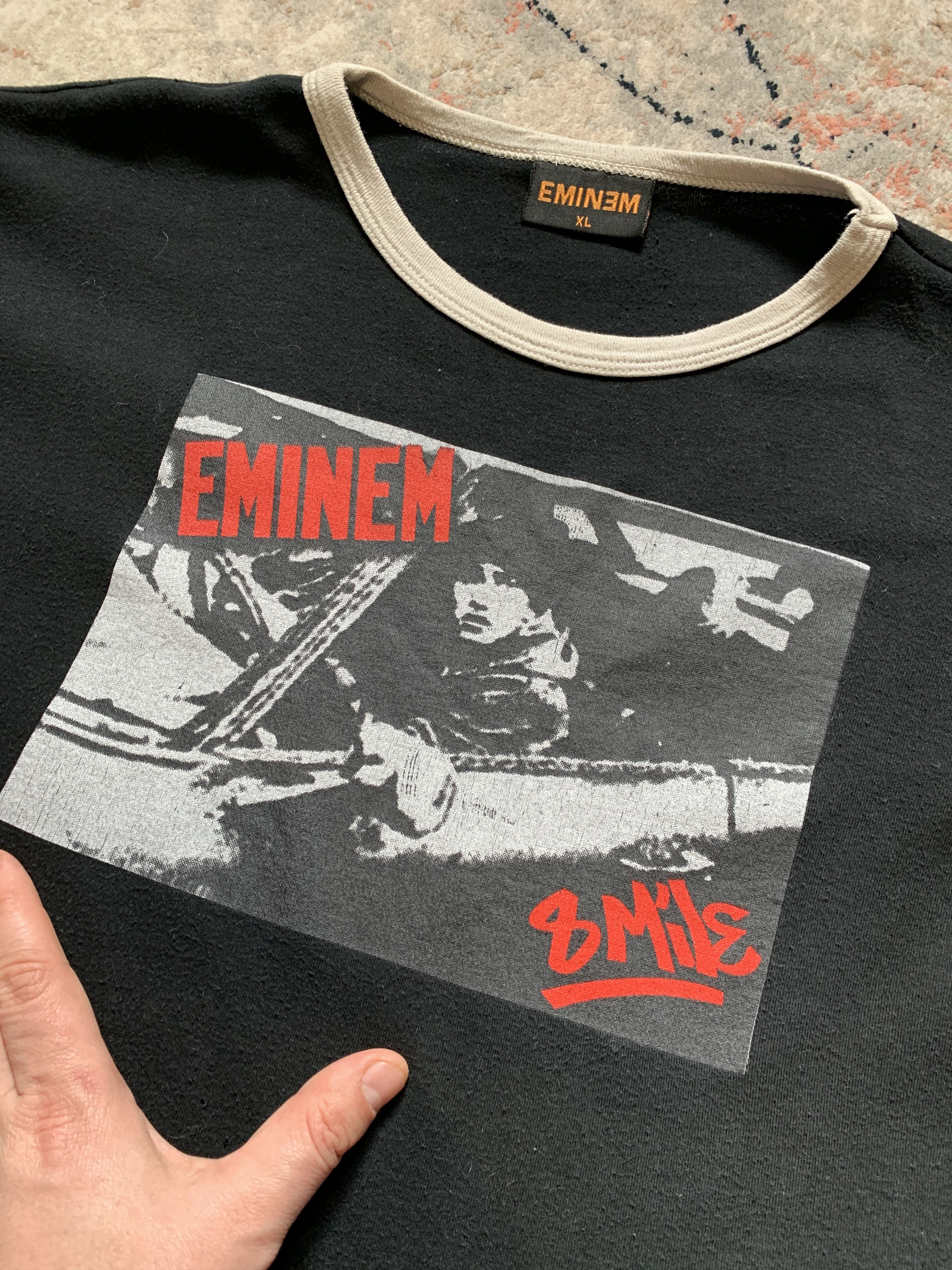 Eminem × Rap Tees × Vintage Eminem 8 Mile Vintage Tee Size US XL / EU 56 / 4 - 3 Thumbnail