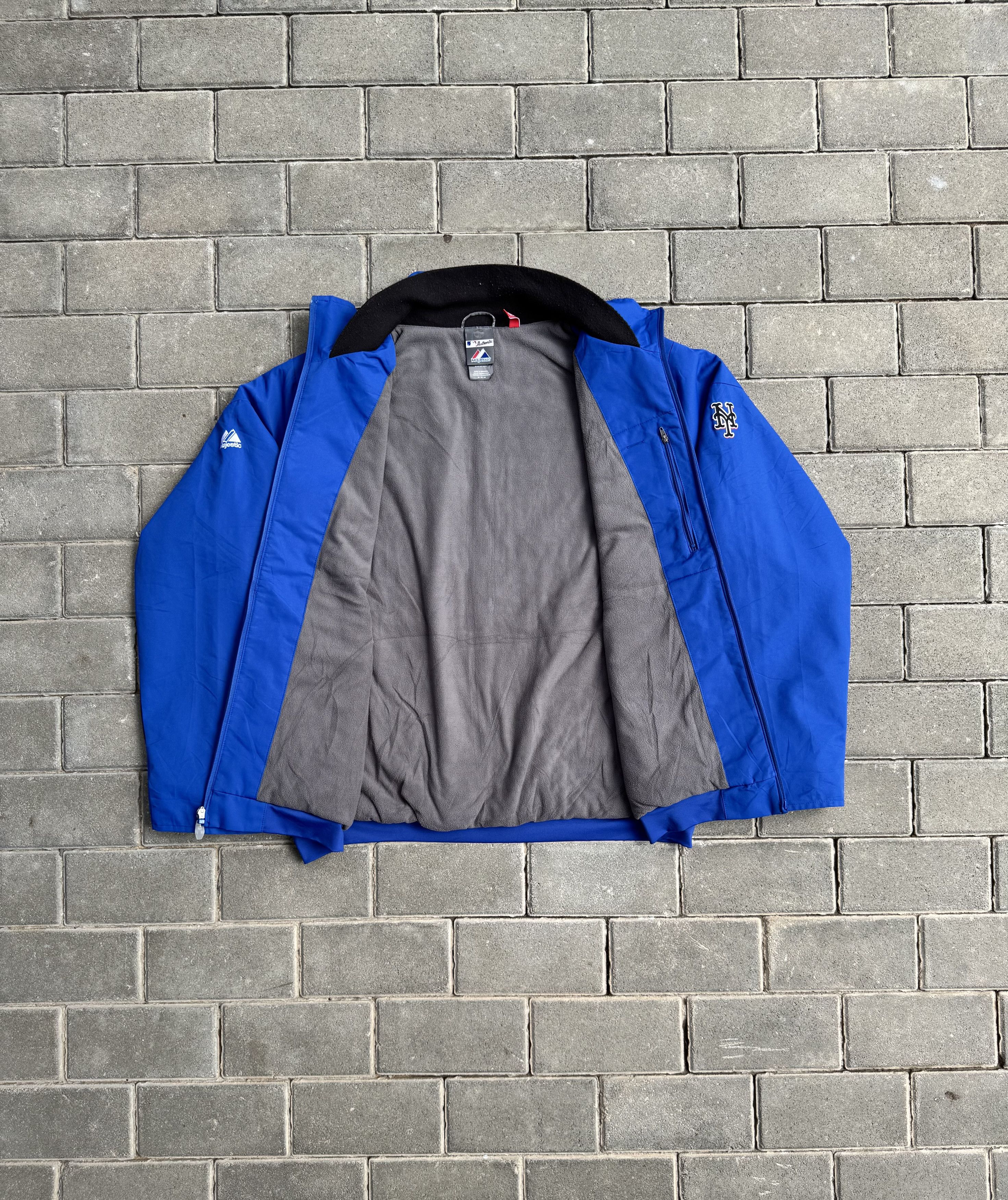 Majestic Mets Heavy Bullpen Jacket Majestic Therma Base NY Size US M / EU 48-50 / 2 - 8 Thumbnail