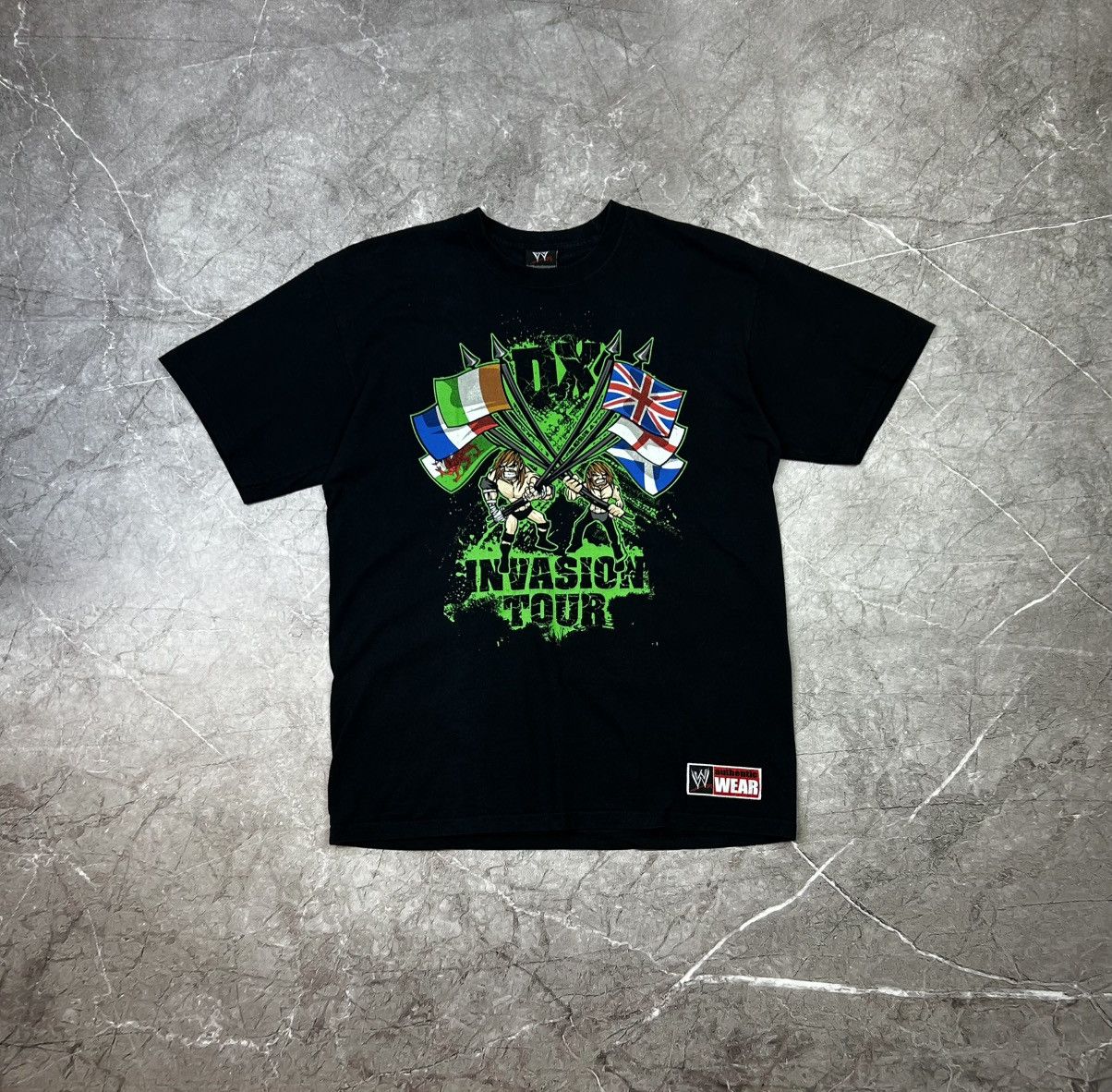 Band Tees × WWE Wwe Tshirt Invasion Tour Wwf Size L Size US L / EU 52-54 / 3 - 1 Thumbnail