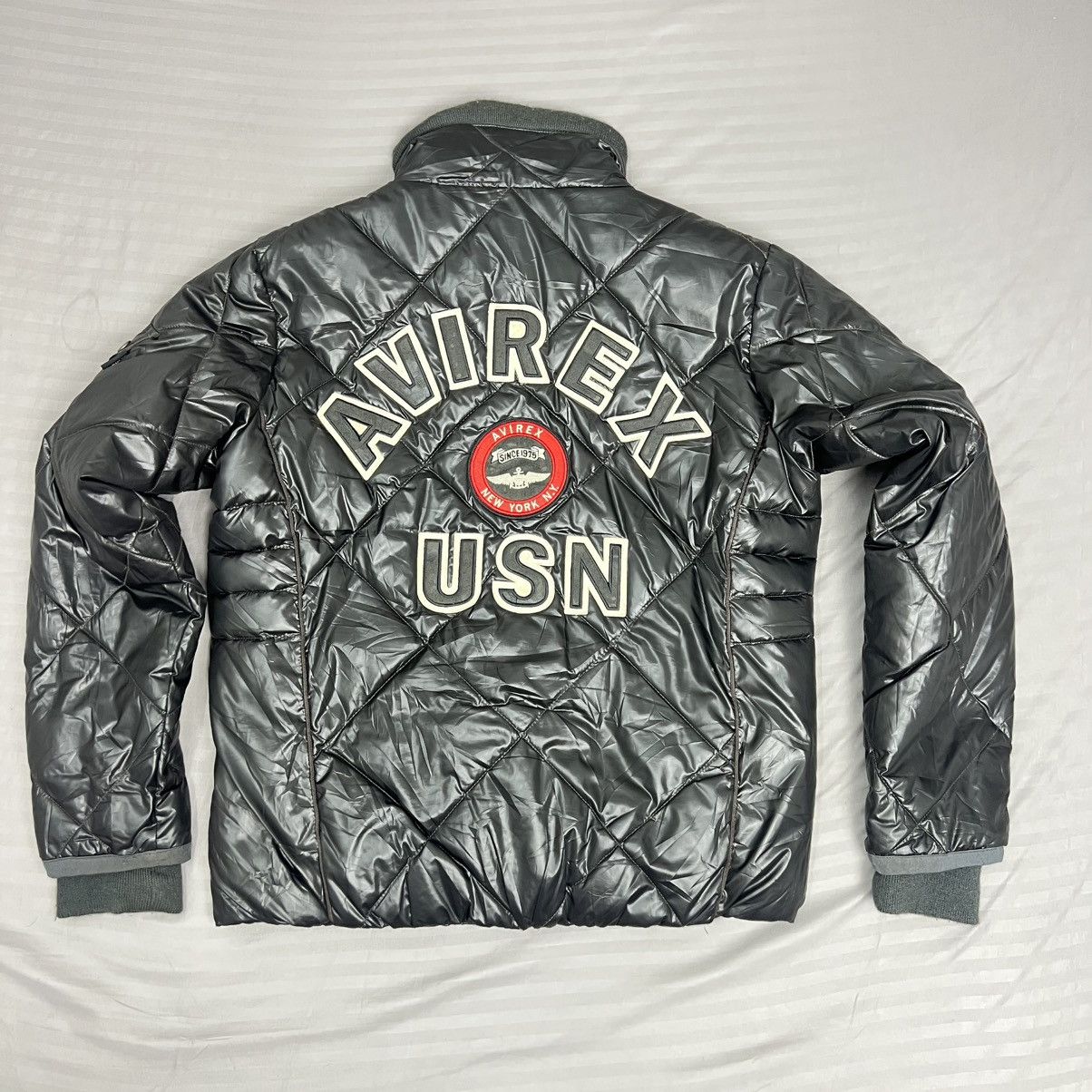 Avirex Avirex USN Bombers Jacket Size US XL / EU 56 / 4 - 1 Thumbnail