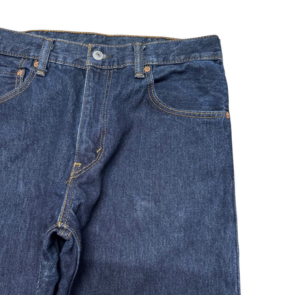 Levi's Levis 517 Dark Blue Flare Jeans Hedi Slimane Size US 31 - 5 Thumbnail
