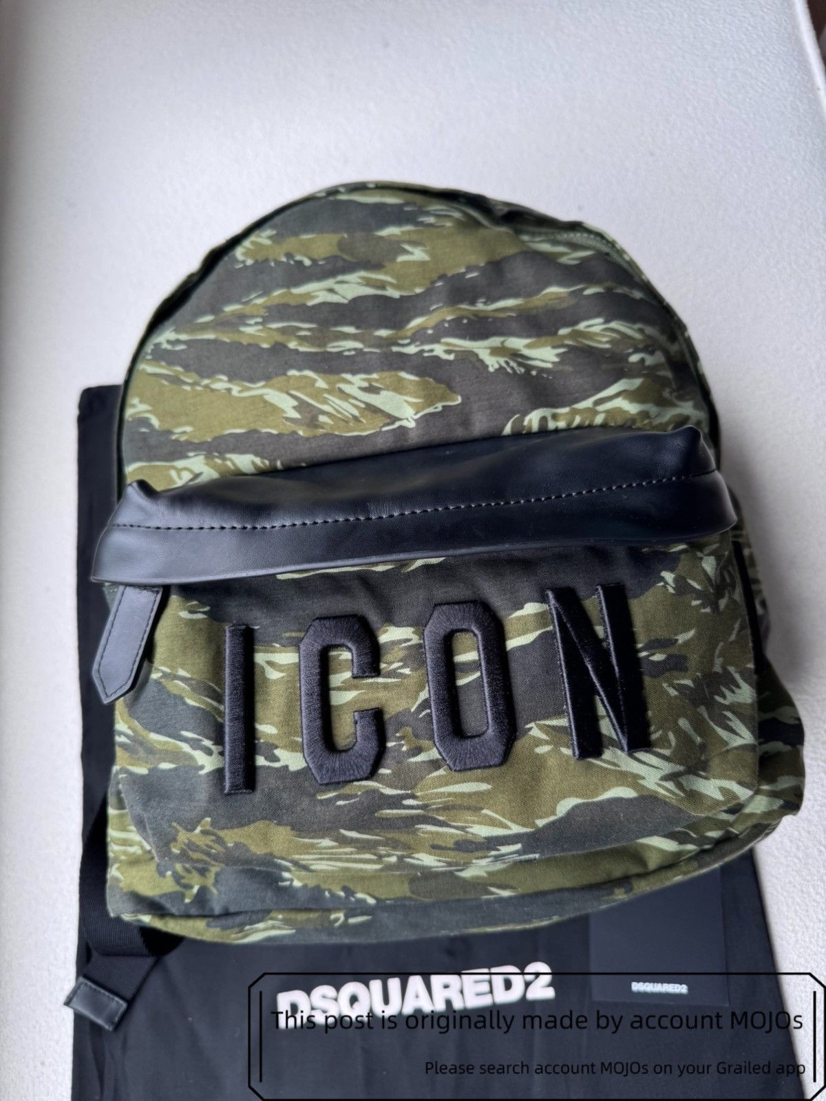 Dsquared2 Dsquared2 Camo ICON Backpack mojos1208 Size ONE SIZE - 1 Thumbnail