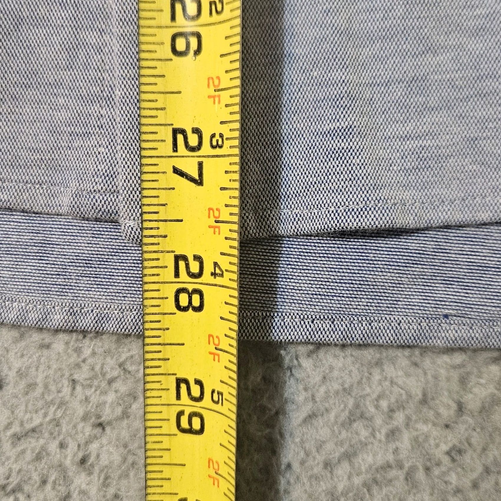 Lululemon Lululemon Men Shirt Size Medium Blue Button Up Commission Long Sleeve Size 40R - 5 Thumbnail