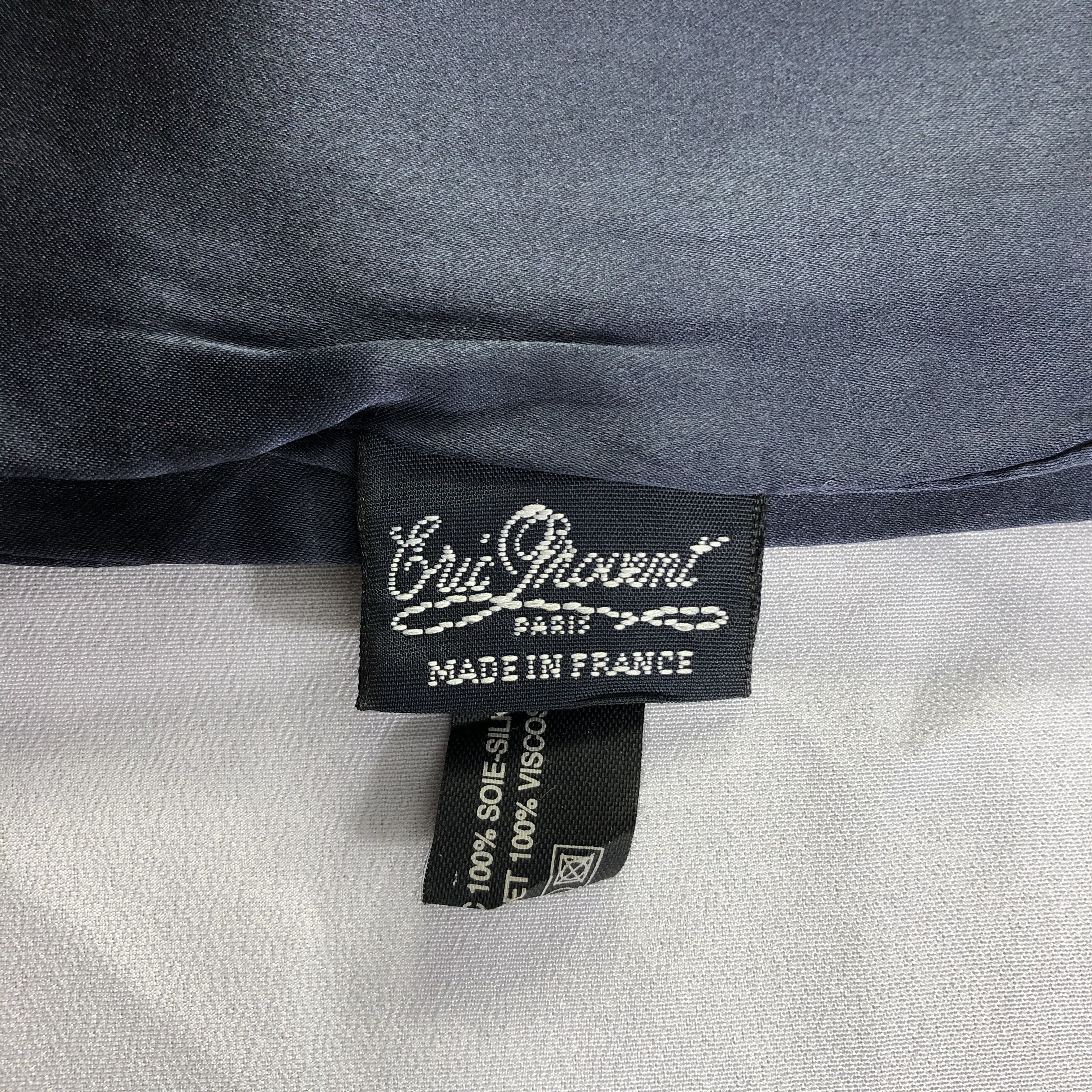 Vintage Vintage Eric Provent Silk Scarf Size ONE SIZE - 4 Thumbnail