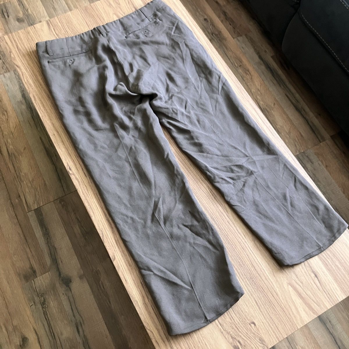 Rick Owens Rick Owens Womens Olmar and Mirta silk crops Size 28" / US 6 / IT 42 - 2 Thumbnail
