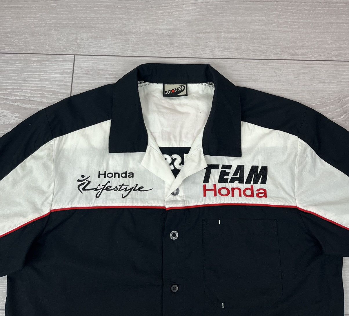 Honda Honda Racing Team Vintage 00s Short Sleeve Shirt Size US L / EU 52-54 / 3 - 5 Thumbnail