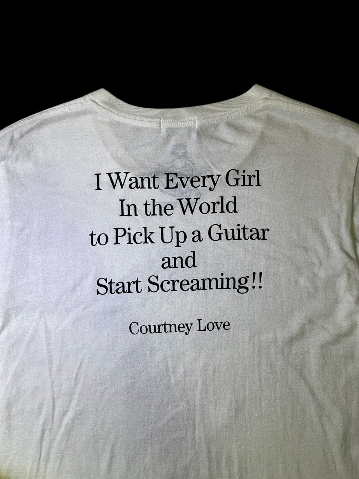 Designer × Hysteric Glamour × Japanese Brand HYSTERIC GLAMOUR x COURTNEY LOVE Graphic T-Shirt Size US M / EU 48-50 / 2 - 7 Thumbnail