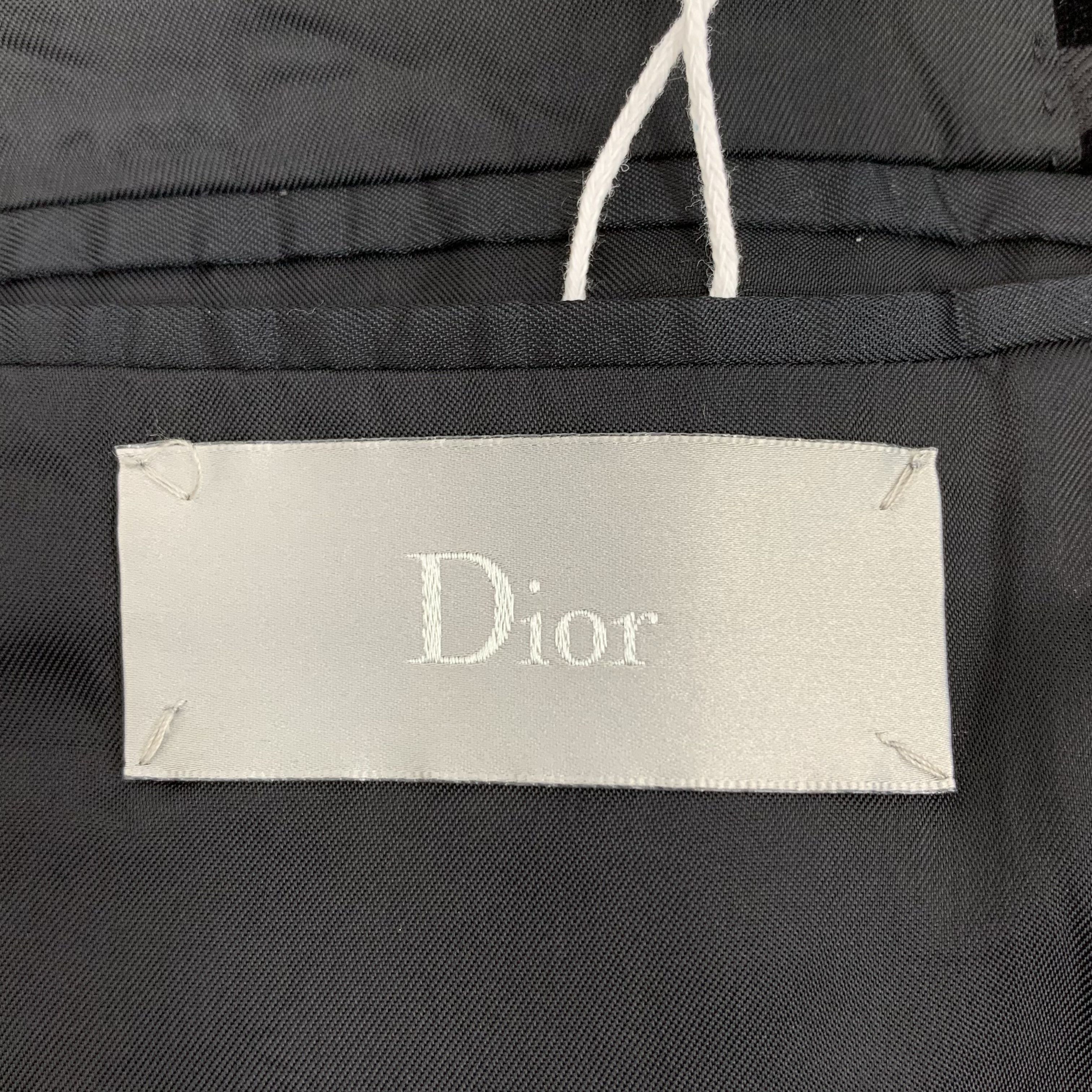 Dior Dior Thorn Print Wool Blazer (Size XS) Size 44R - 6 Thumbnail