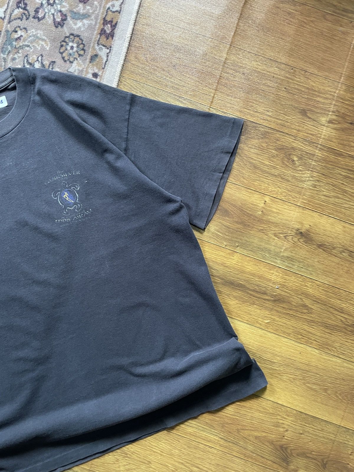 Quiksilver × Vintage Crazy Surf Tee Quiksilver 1995 Eddie Aikau Size US L / EU 52-54 / 3 - 9 Thumbnail