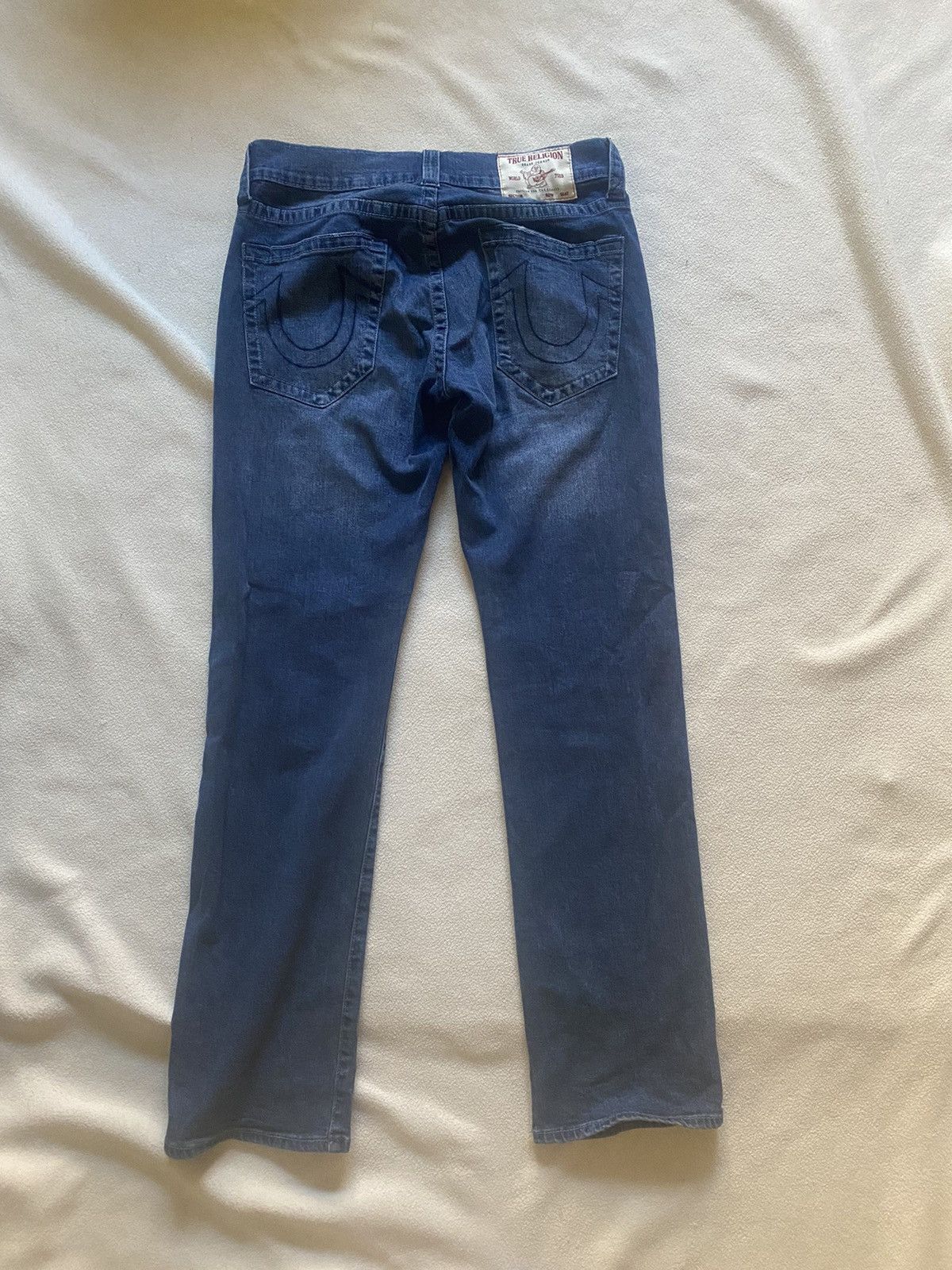 True Religion True Religion Rickey Relaxed Straight Fit Size US 33 - 2 Thumbnail