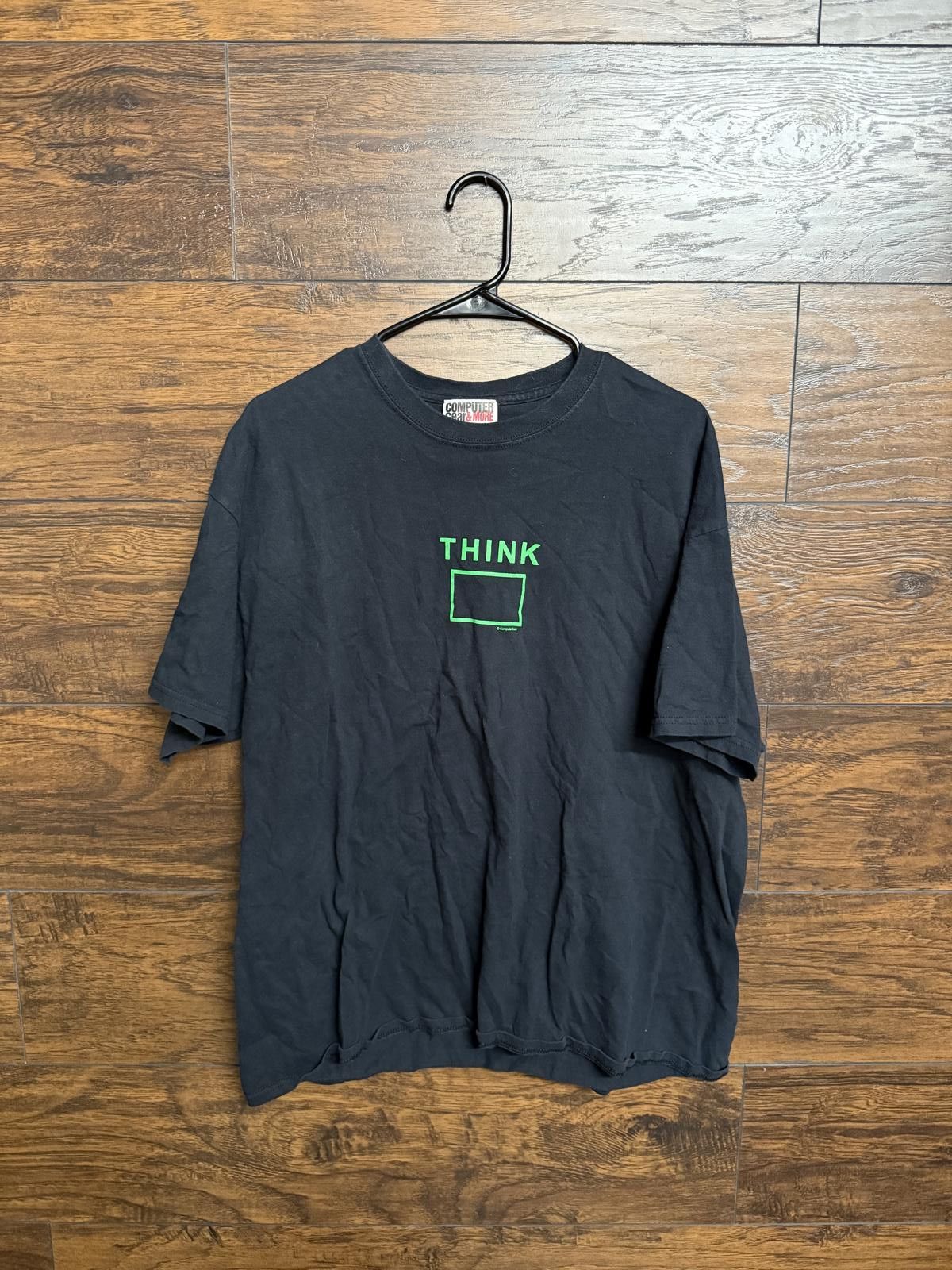 Gildan Y2K Think Outside the Box T-shirt Computer Gear Tee XL Size US XL / EU 56 / 4 - 1 Thumbnail