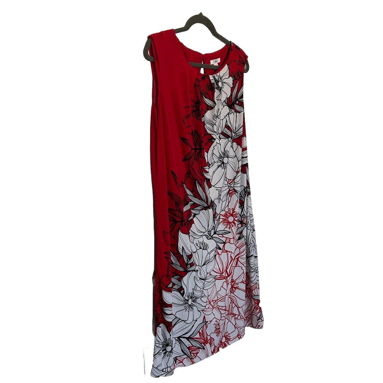 Other CATO Hawaiian DRESS Womens Hibiscus Flowers Sun Slip Sleevel Size XL / US 12-14 / IT 48-50 - 3 Thumbnail