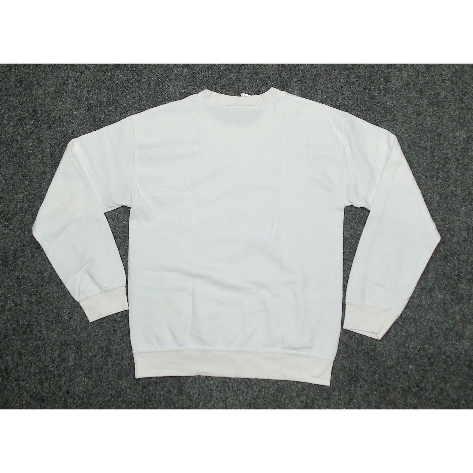 Gildan 2010s Kinda Bad Kinda Boujee Boxy White Sweatshirt Size S / US 4 / IT 40 - 4 Thumbnail