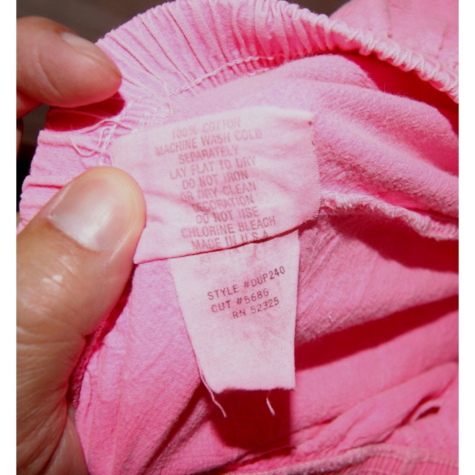 Panama Jack VTG Panama Jack Bright Neon Pink S Beach Cotton Pants USA Size US 30 / EU 46 - 7 Thumbnail