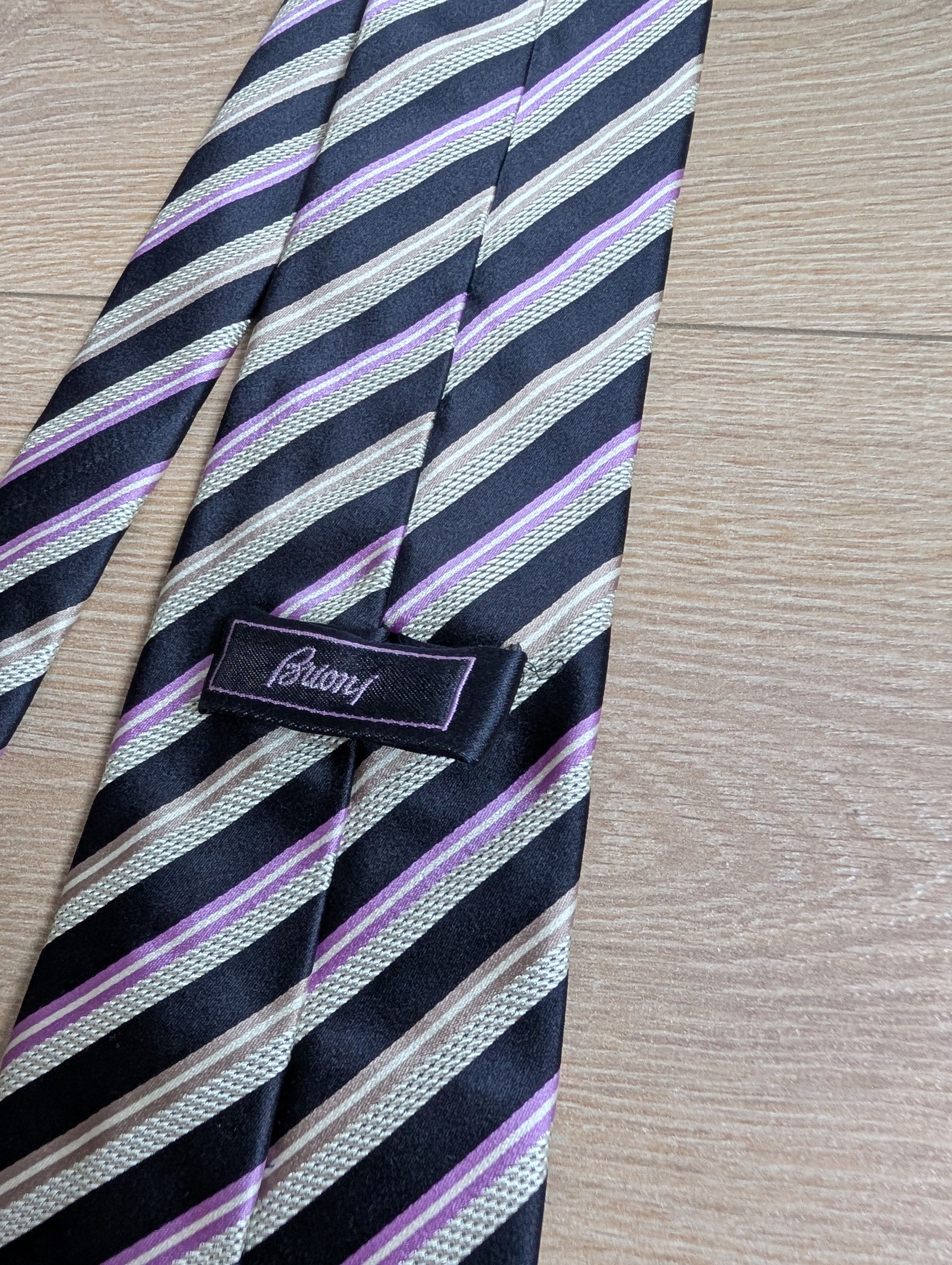 Brioni Broni luxury silk tie Size ONE SIZE - 7 Thumbnail