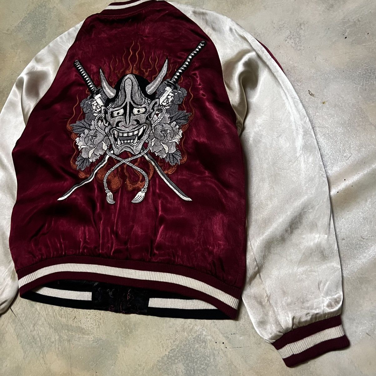 Japanese Brand Devil Sukajan Reversible Jacket Size US S / EU 44-46 / 1 - 19 Thumbnail