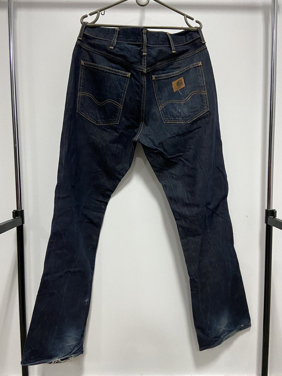 Carhartt × Vintage Carhartt jeans western Pant Vintage Y2K Skate Small Logo Size US 32 / EU 48 - 1 Thumbnail