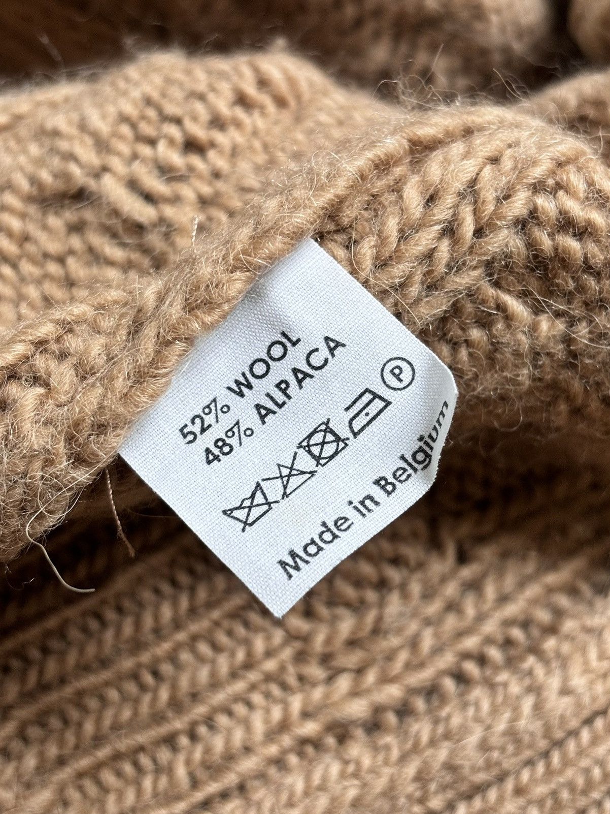 Dries Van Noten Dries Van Noten | Alpaca High-Neck Sweater Size US L / EU 52-54 / 3 - 8 Thumbnail