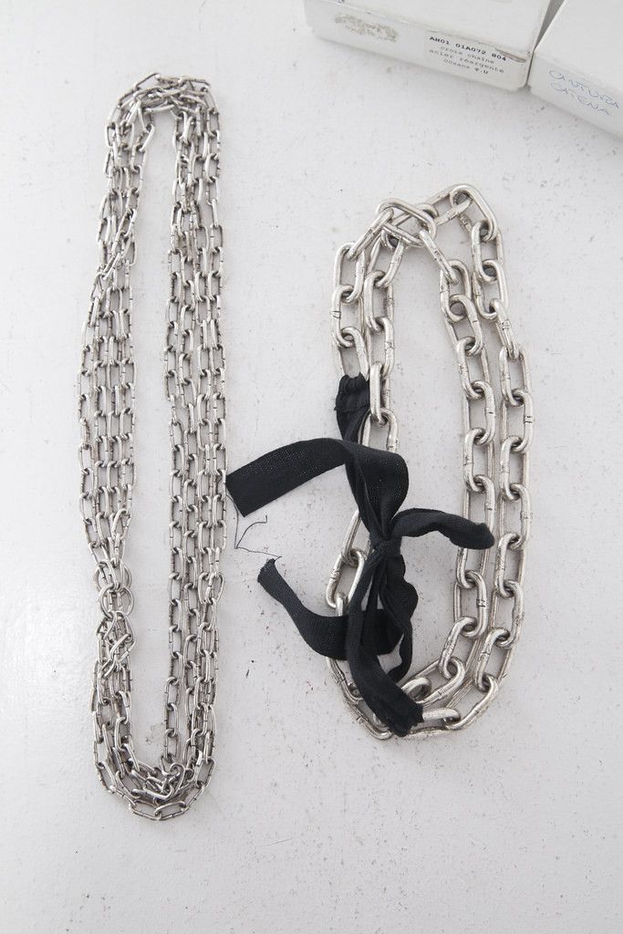 Maison Margiela AW01 silver harness & belt Size ONE SIZE - 8 Thumbnail