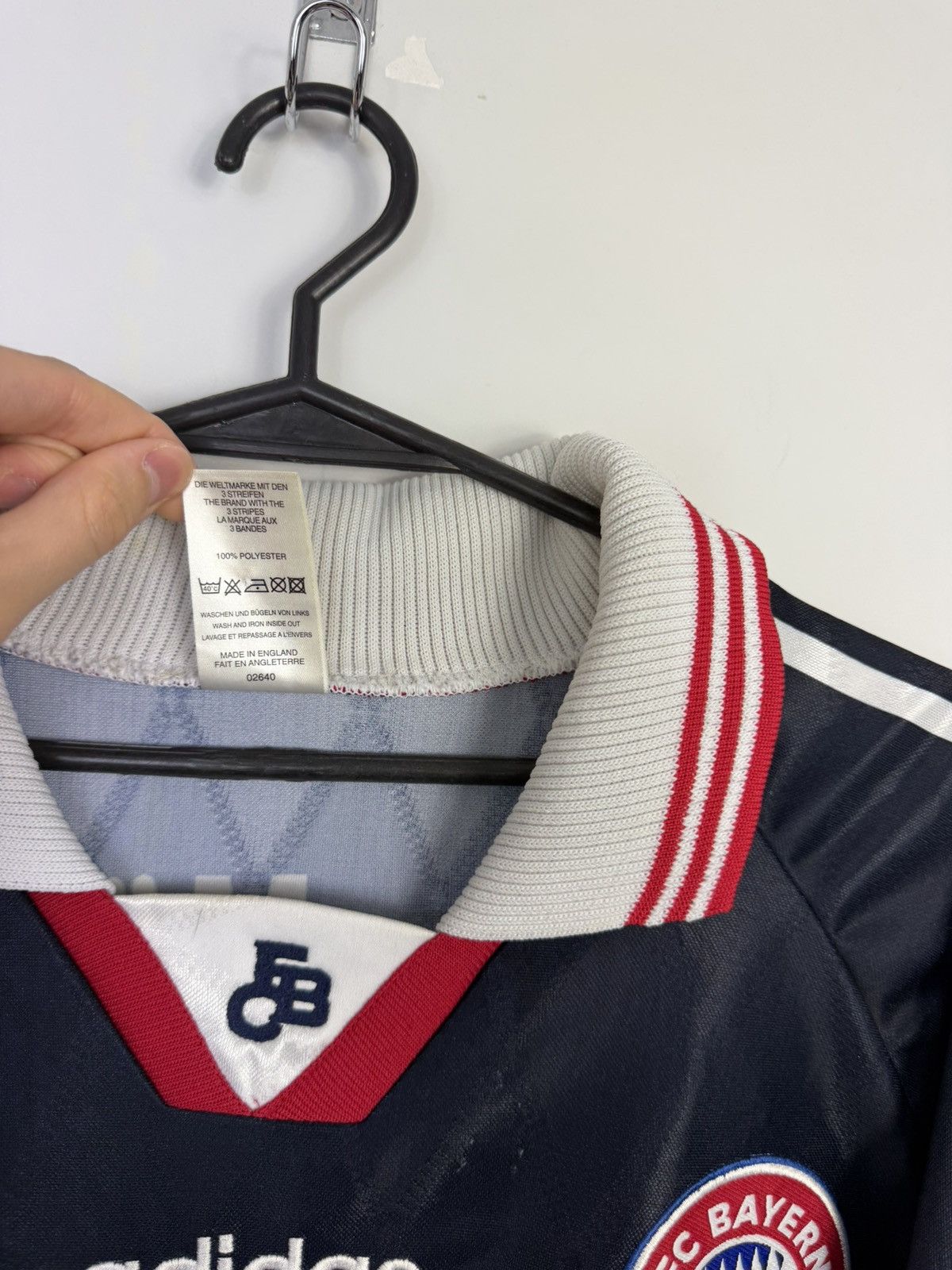 Adidas Adidas FC Bayern Munich 1997/1999 Soccer Jersey Vintage Size US XL / EU 56 / 4 - 3 Thumbnail