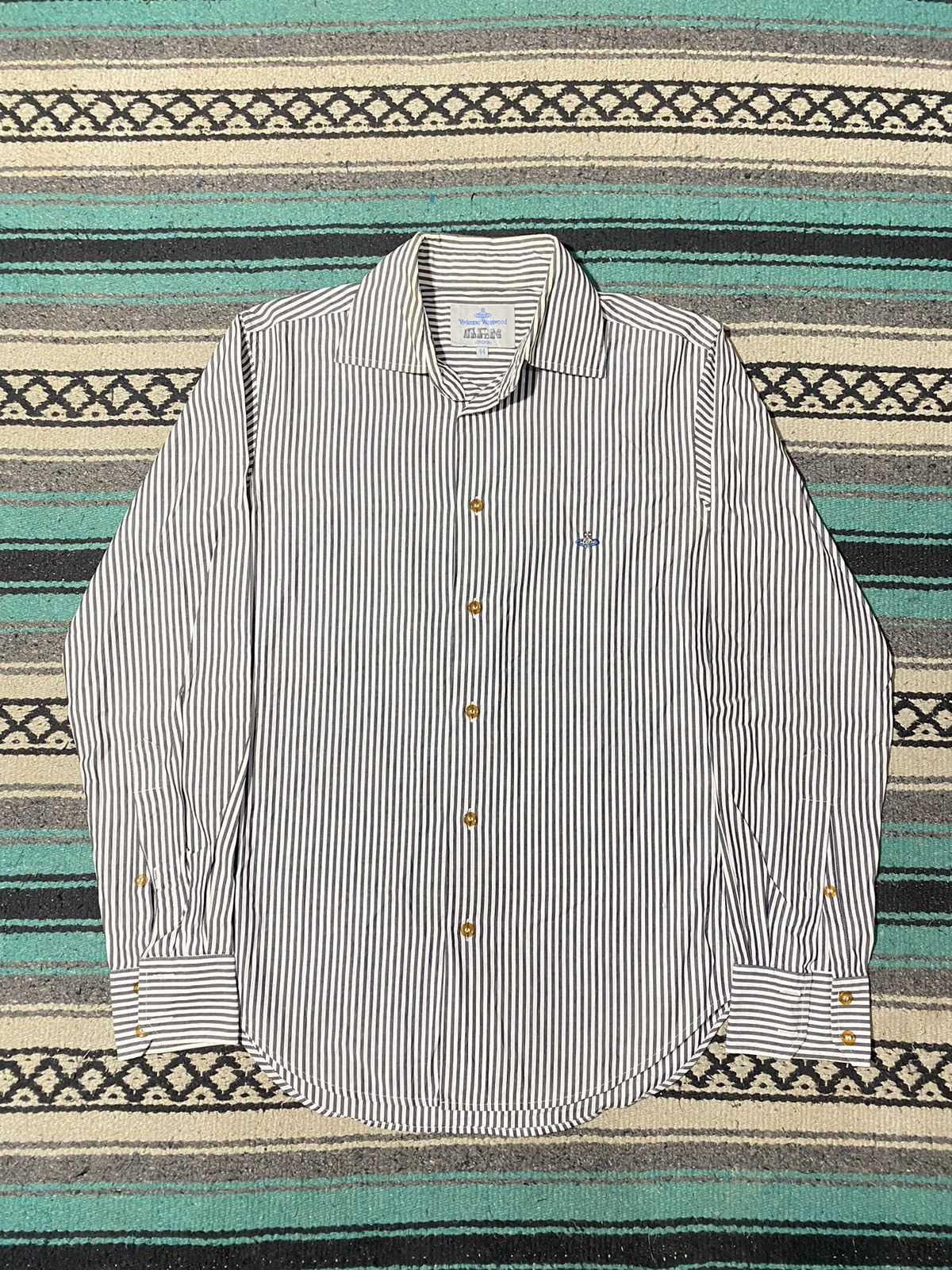 Vivienne Westwood Vivienne Westwood Striped Shirt Size US S / EU 44-46 / 1 - 1 Thumbnail