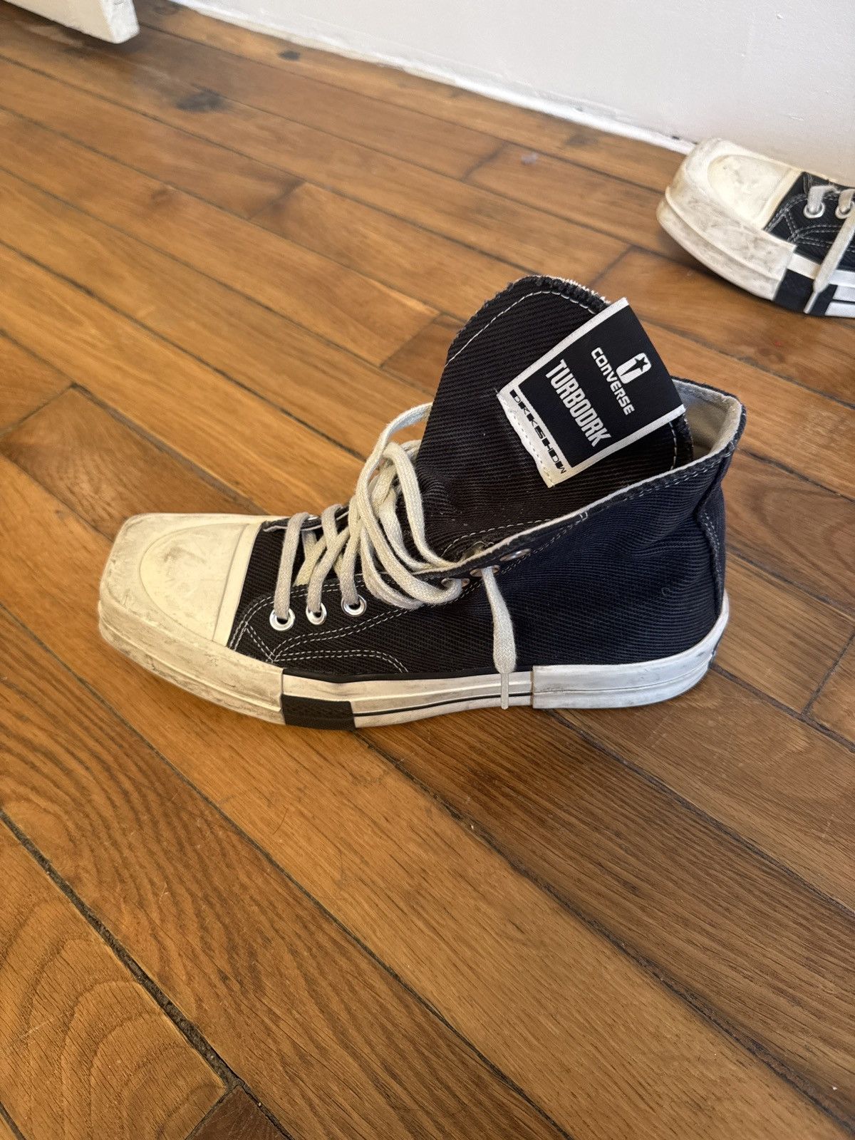 Converse × Rick Owens Drkshdw Converse Turbodrk DRKSHDW converse Size US 7 / EU 40 - 1 Thumbnail