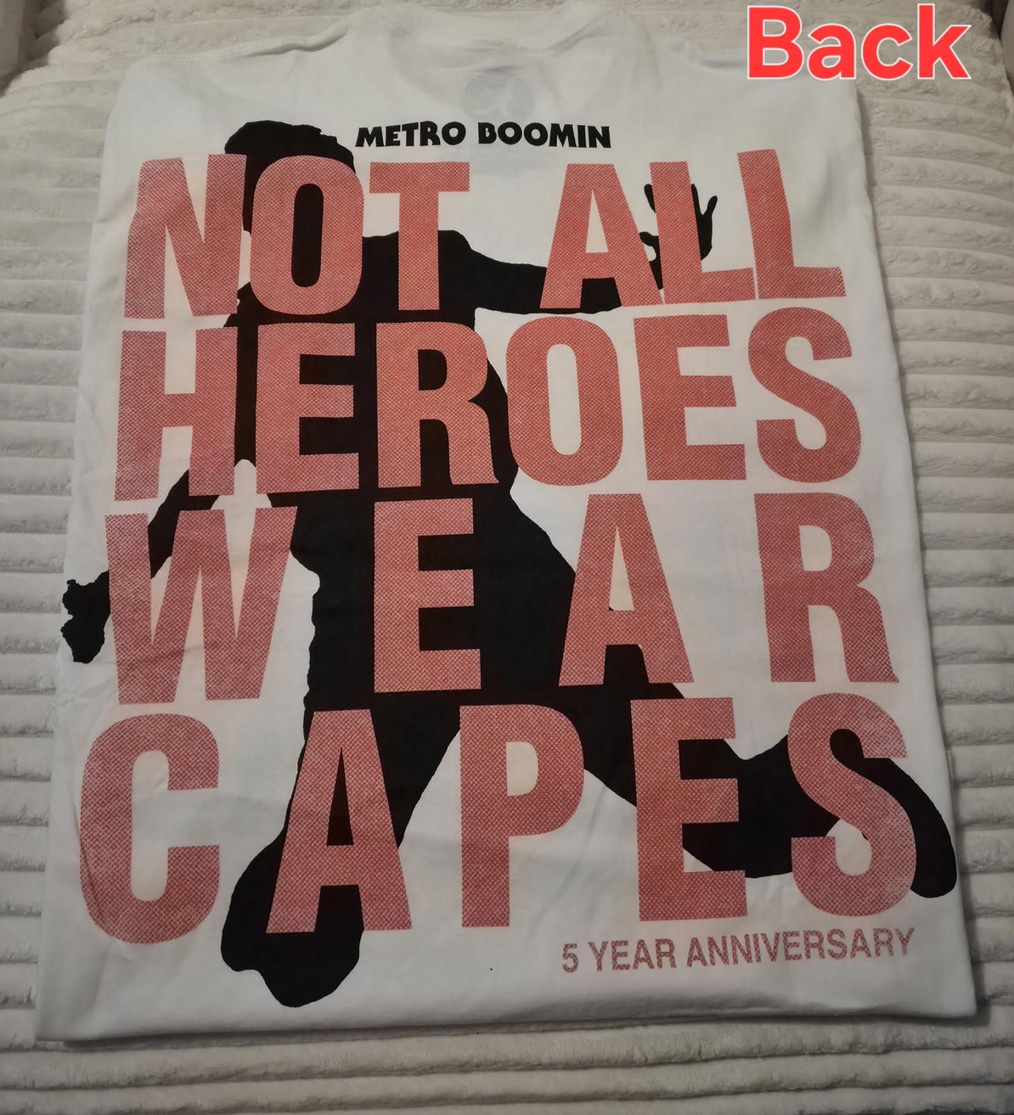 Designer Metro Boomin "Not All Heroes Wear Capes" T-Shirt Size US XXL / EU 58 / 5 - 2 Thumbnail