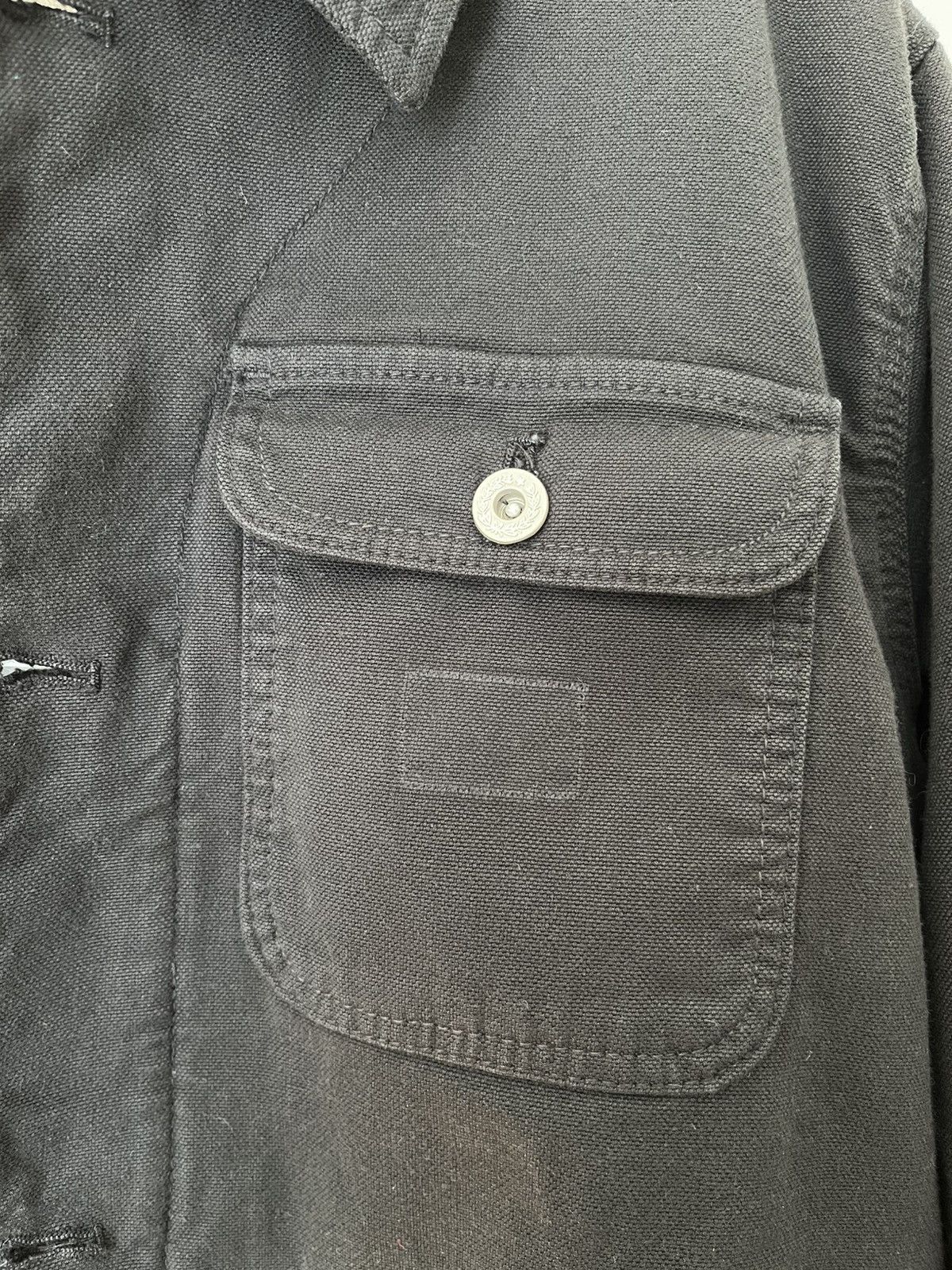 Stan Ray Trucker Jacket Lined Black Duck