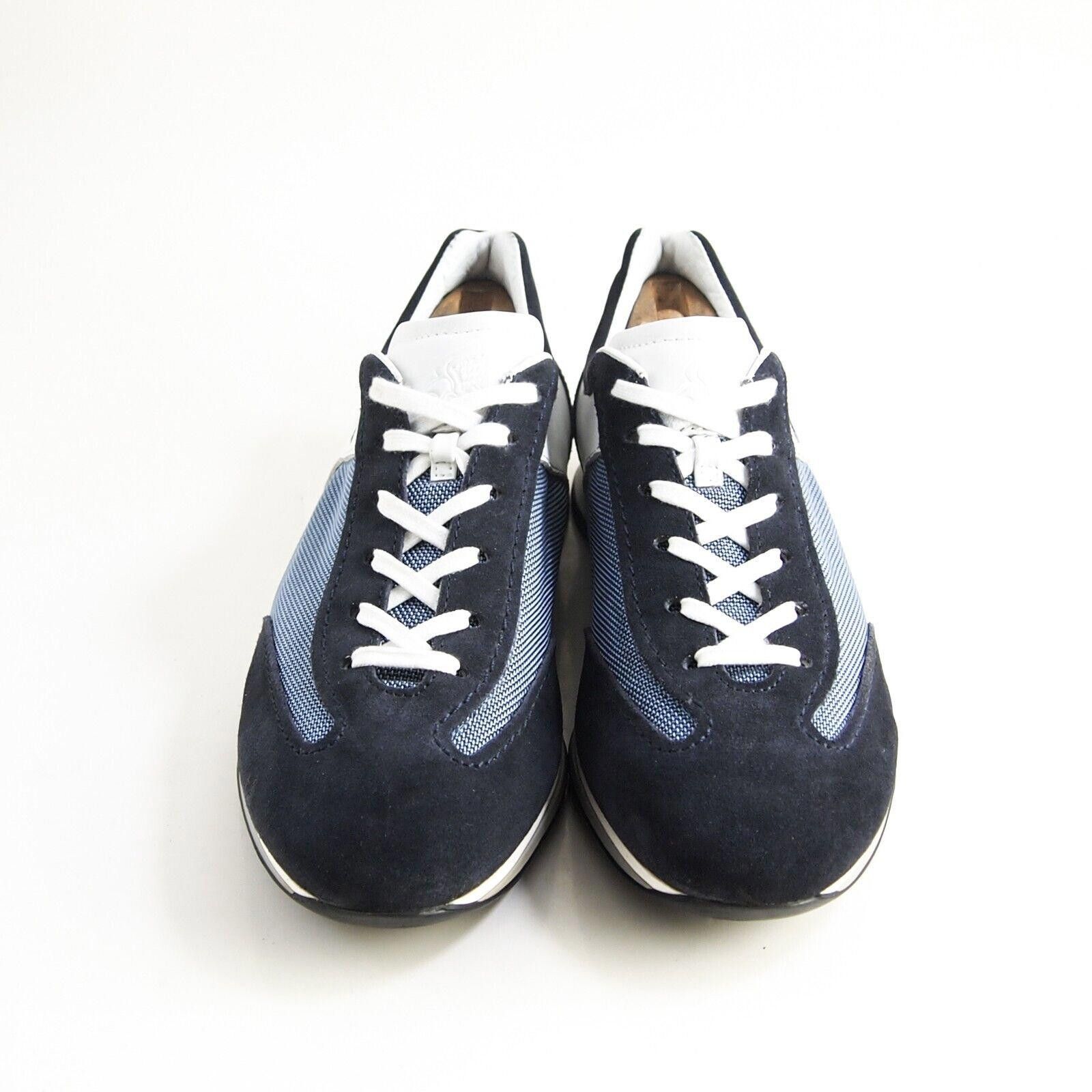 Hogan Hogan Sneakers Blue Suede Leather Mesh Mens EU 41.5 US 8.5 Size US 8.5 / EU 41-42 - 3 Thumbnail