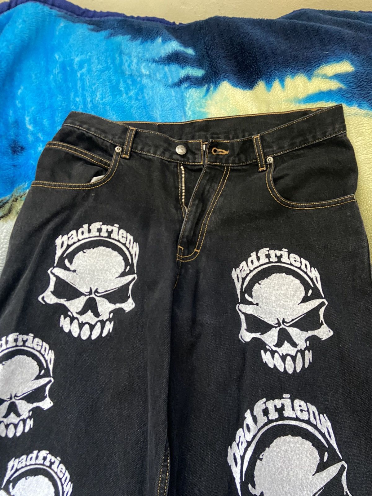 Badfriend Badfriend skull pants Size US 30 / EU 46 - 4 Thumbnail