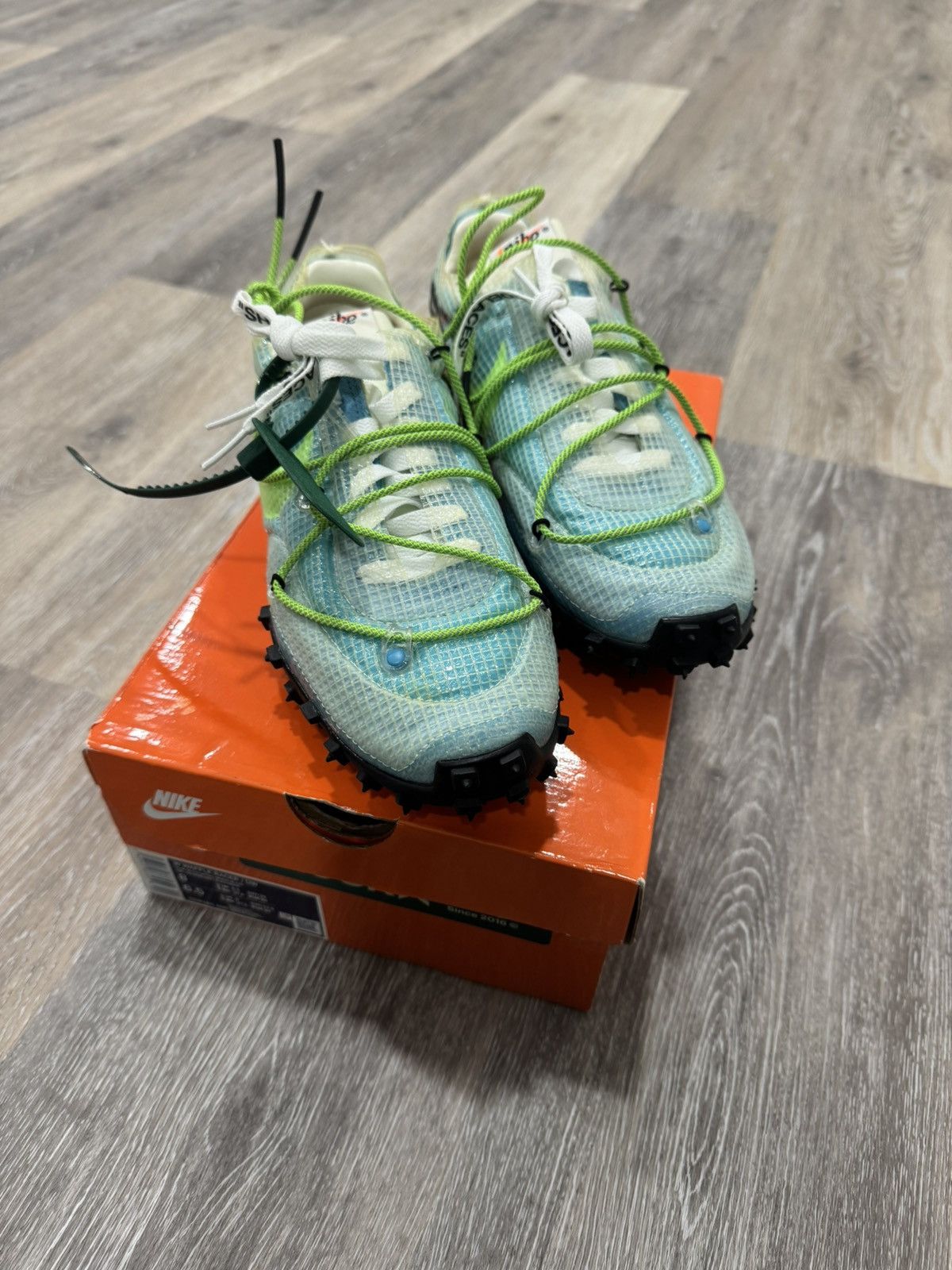 Nike × Off-White Off White Waffle Racer Woman’s Size US 8 / IT 38 - 1 Thumbnail
