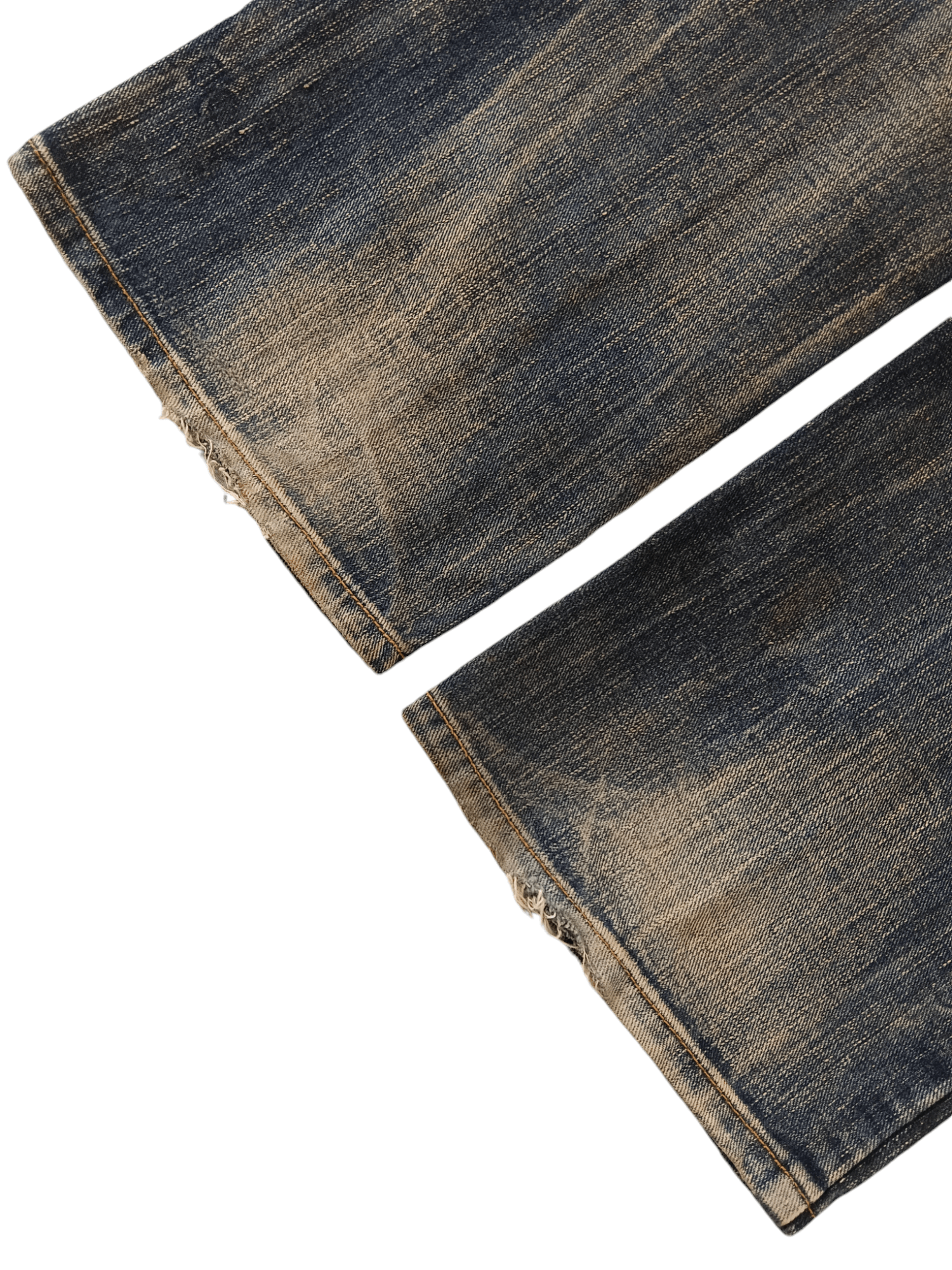 If Six Was Nine 💥Original Jeans💥 Mudmax Distressed Denim Size US 33 - 10 Thumbnail