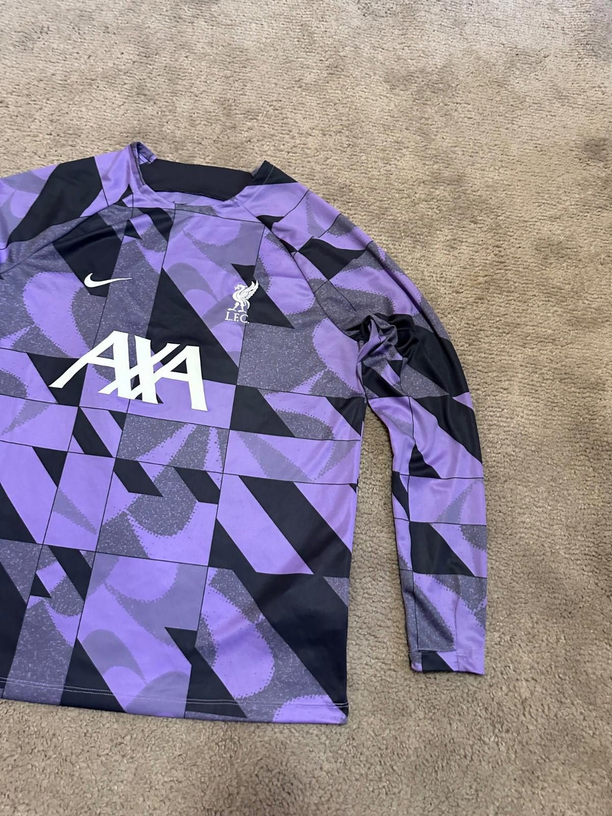 Nike LIVERPOOL 2023-24 PLAYER ISSUE PRE-MATCH TOP SHIRT JERSEY XL Size US XL / EU 56 / 4 - 4 Thumbnail